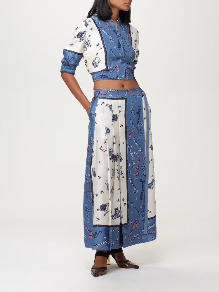 o1loc1c0824 Skirt in Multicolor