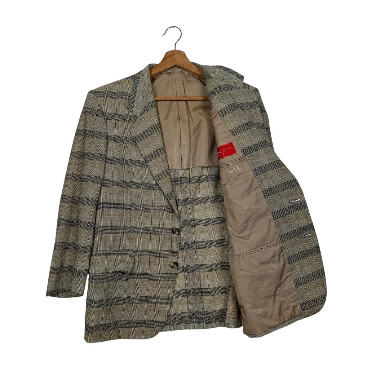 Balenciaga Balenciaga Stripe Blazer Jacket Size US M / EU 48-50 / 2 - 9 Thumbnail