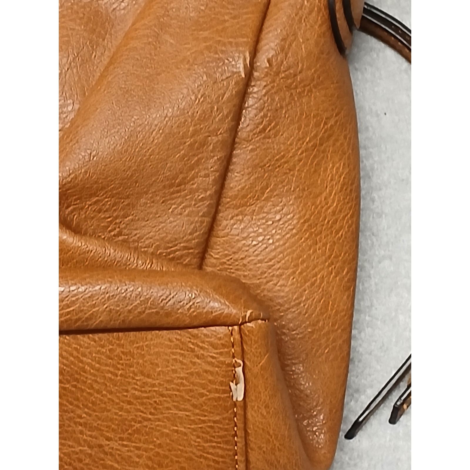 Call It Spring Call It Spring Orange Handcrafted Full Leather Saddle Bag Size ONE SIZE - 5 Thumbnail