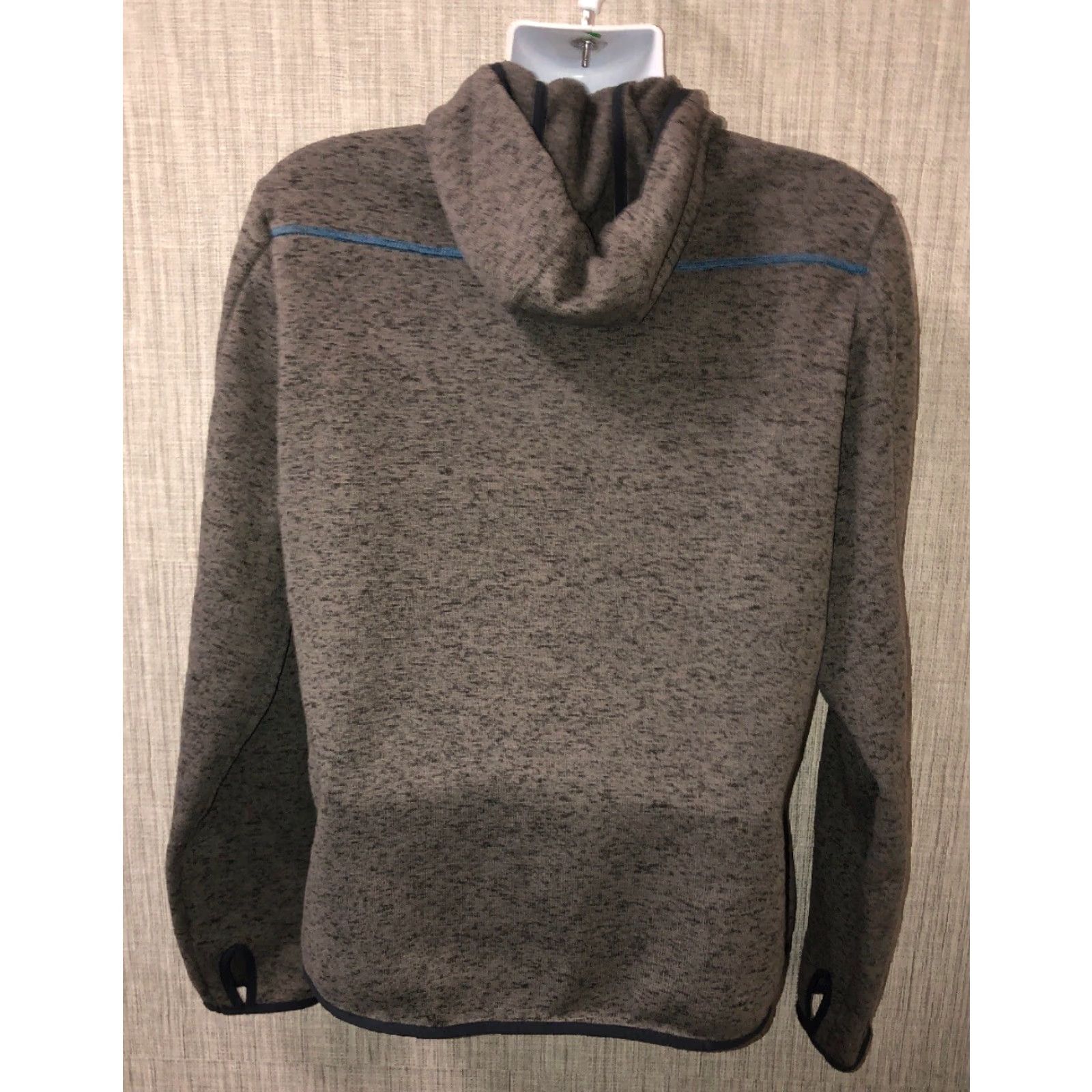 Vintage Ace USA Mens Gray Full Zip Hoodie Size L Size US L / EU 52-54 / 3 - 5 Thumbnail
