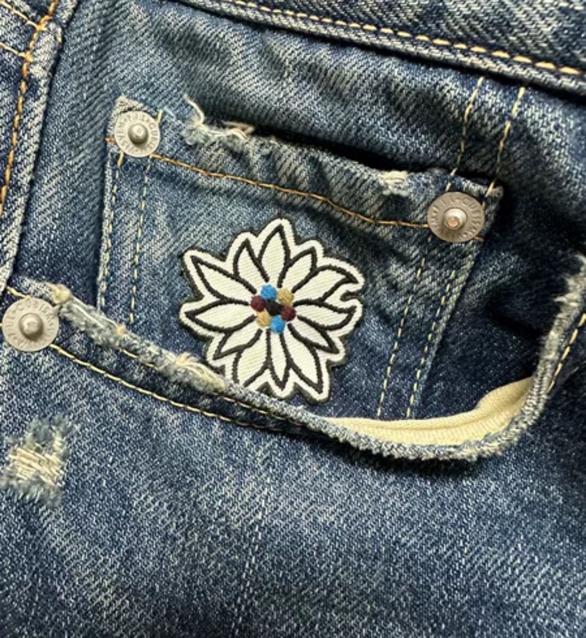 Visvim Visvim 10aw adhesive denim jeans2412-Nextarrow Size US 30 / EU 46 - 6 Thumbnail