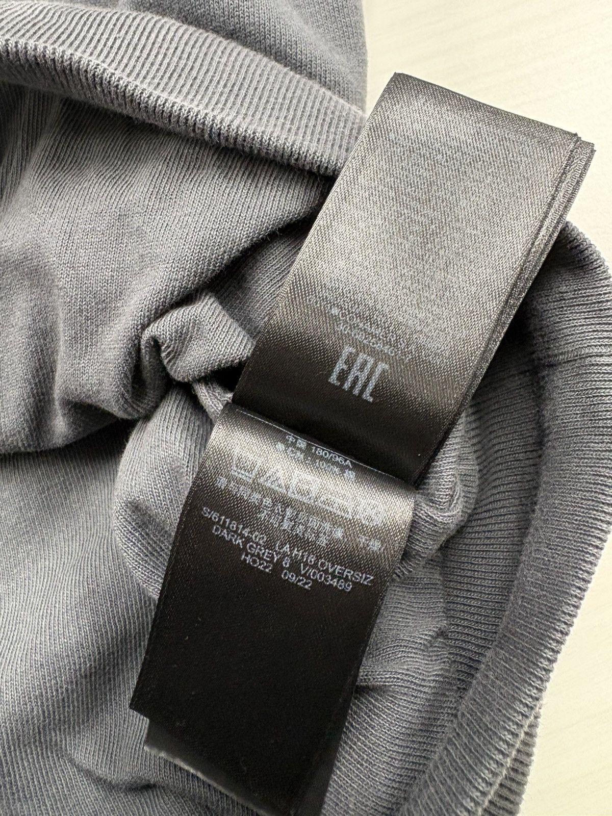 Balenciaga × Gap × Kanye West YZY x GAP hoodie Dark Grey M Size US M / EU 48-50 / 2 - 10 Thumbnail