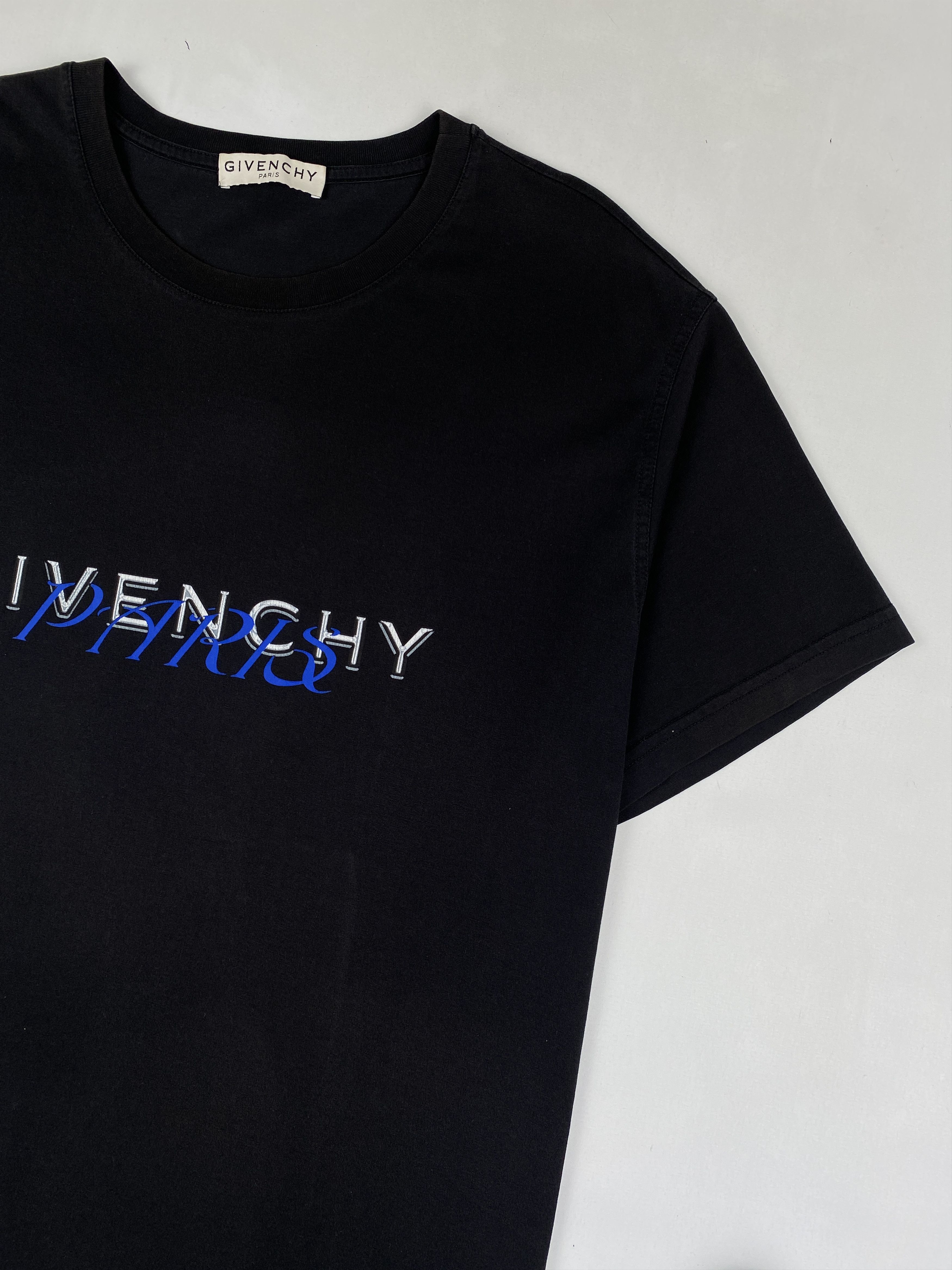 Givenchy Amore Black Logo Print T-Shirt Size US M / EU 48-50 / 2 - 4 Thumbnail