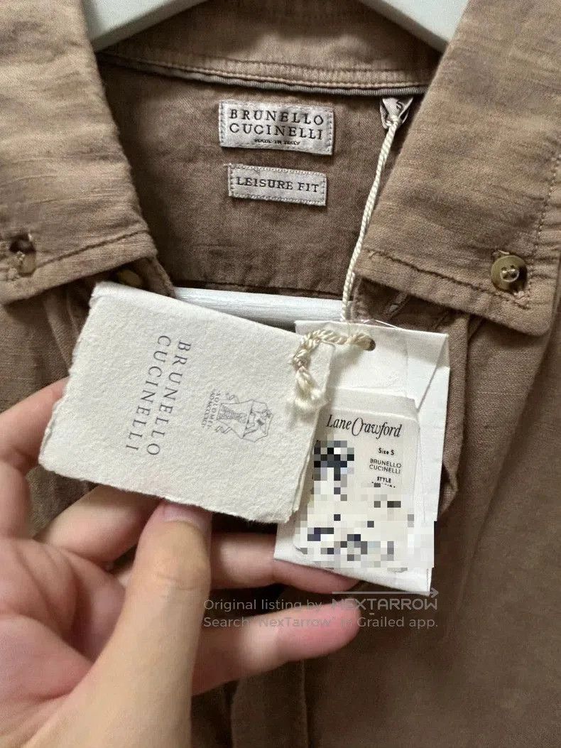Brunello Cucinelli Brunello Cucinelli Beige Cotton. Size US S / EU 44-46 / 1 - 3 Thumbnail