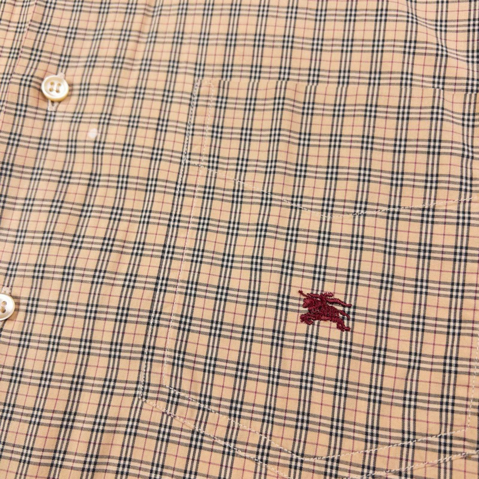 Burberry Vintage Burberry Nova Check Long Sleeve Button Up Shirt M Size US M / EU 48-50 / 2 - 5 Thumbnail