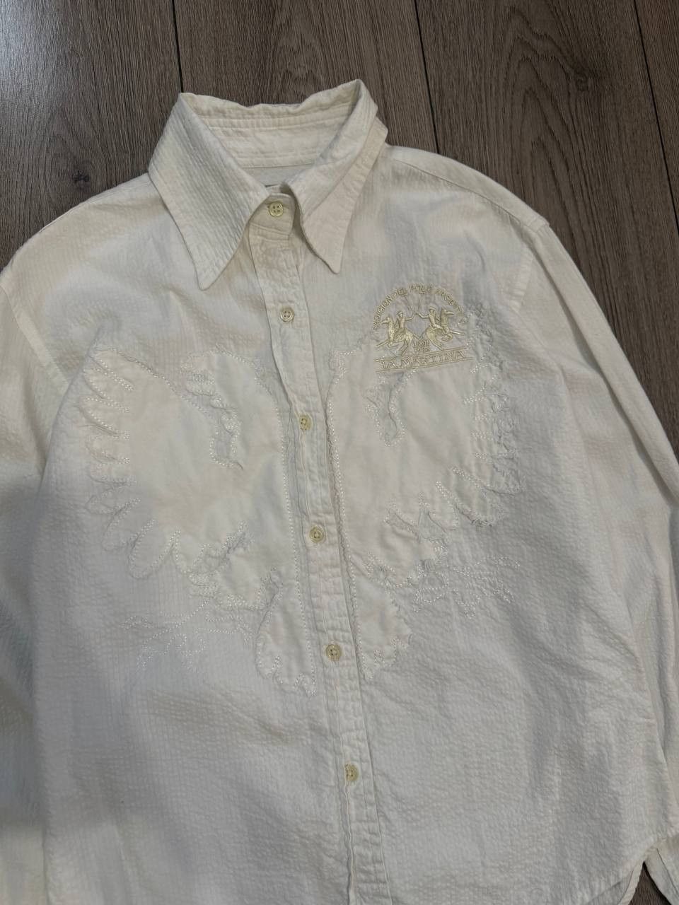 La Martina Extra Rare Vintage La Martina Shirt Long Sleeve Womens Sz M Size M / US 6-8 / IT 42-44 - 3 Thumbnail
