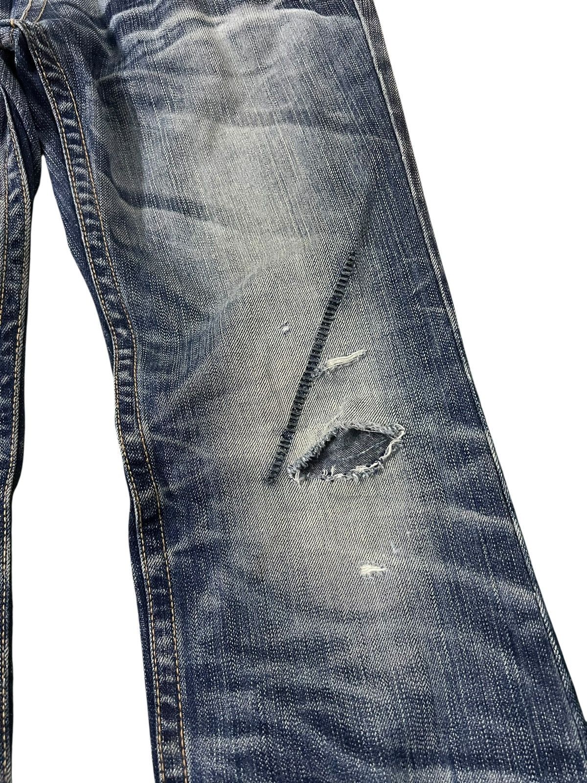 If Six Was Nine Vintage Flare Zz-First O Pinball Active Market Claw Jean Size US 30 / EU 46 - 7 Thumbnail
