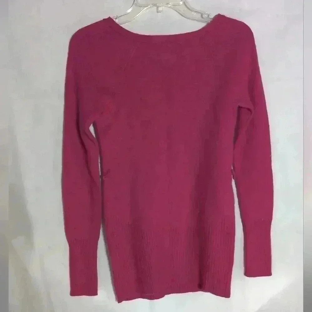 Armani Exchange Armani Exchange Pink Sweater Zipper shoulder missing belt Size XXS / US 00 / IT 34 - 3 Thumbnail