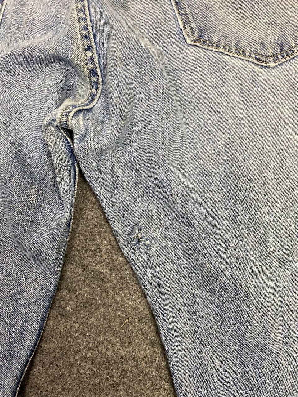 Levi's levis 505 relaxed fit distressed denim nice design Size US 39 - 4 Thumbnail