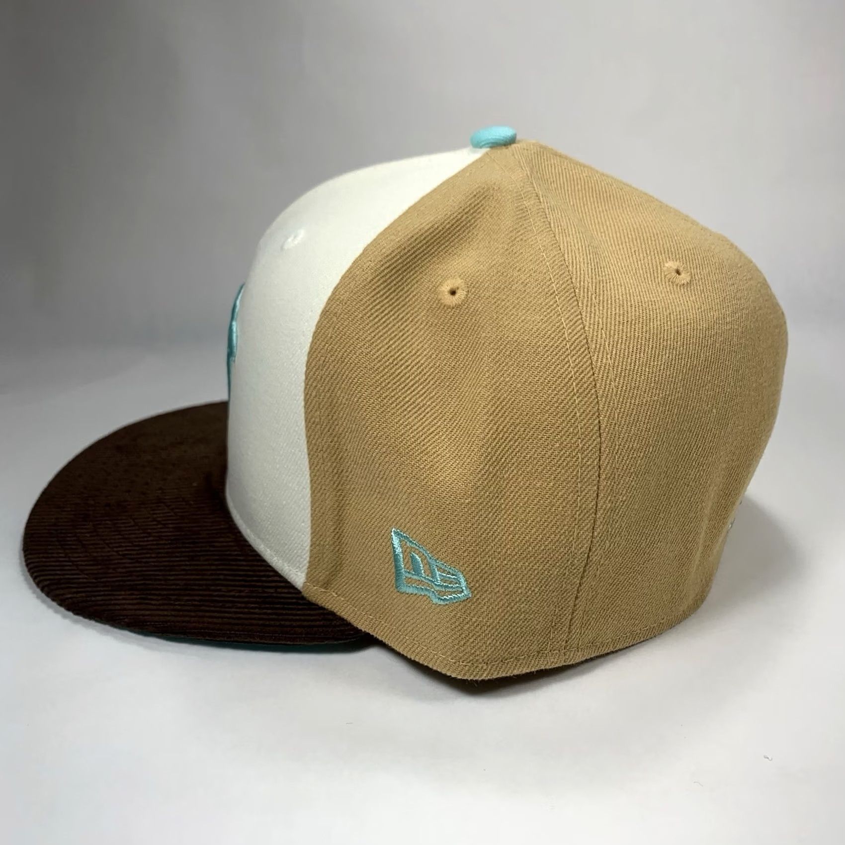 New Era NEW ERA 59FIFYT CLUB AMERICA FUTBOL SOCCER HAT SIZE 7 1/2 Beige Size ONE SIZE - 3 Thumbnail