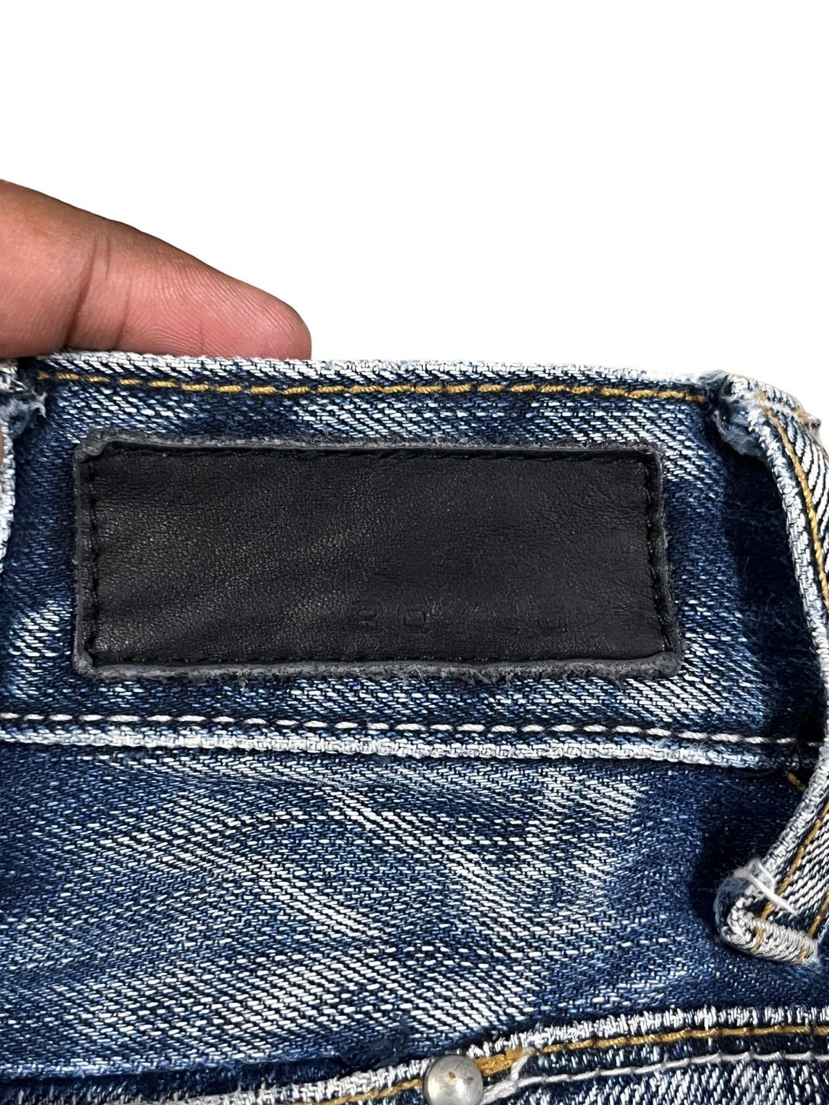 Beauty Beast Vintage Boycott Flare Distressed Denim Size US 33 - 7 Thumbnail
