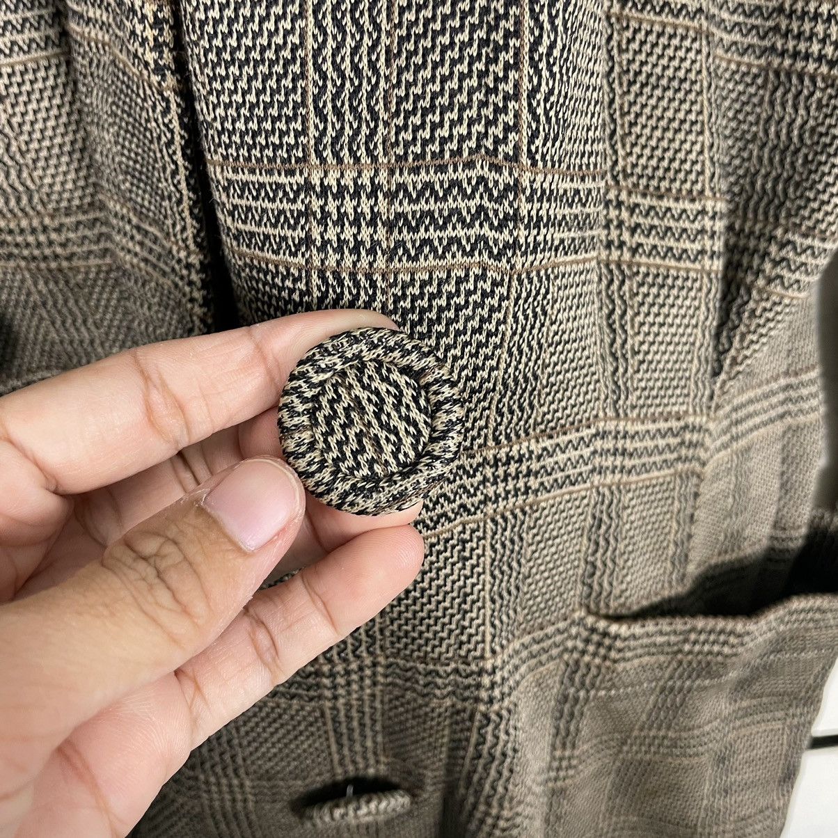 Norma Kamali × Vintage 💥VTG NORMA KAMALI CLASSIC LONGCOAT Size L / US 10 / IT 46 - 15 Thumbnail