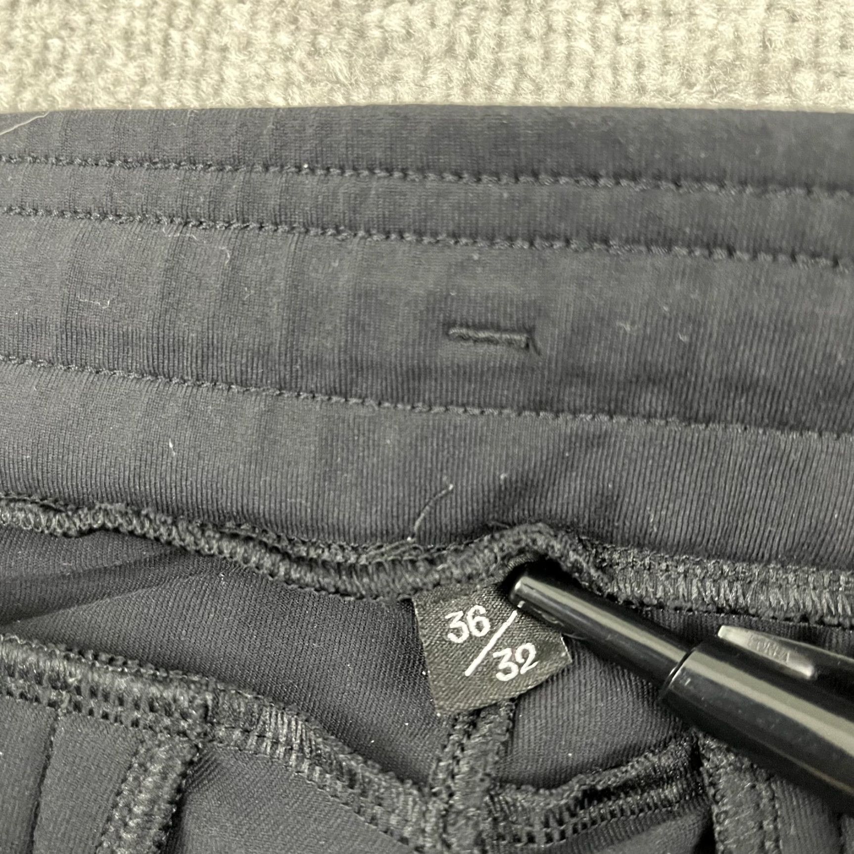 Vintage PUBLIC REC Pants Mens 34 x 30 Black Performance Stretch Travel Athleisure Office Chino Straight 5-Pocket Logo Zipper Athletic Modern Outdoor Mens Size US 34 / EU 50 - 2 Thumbnail