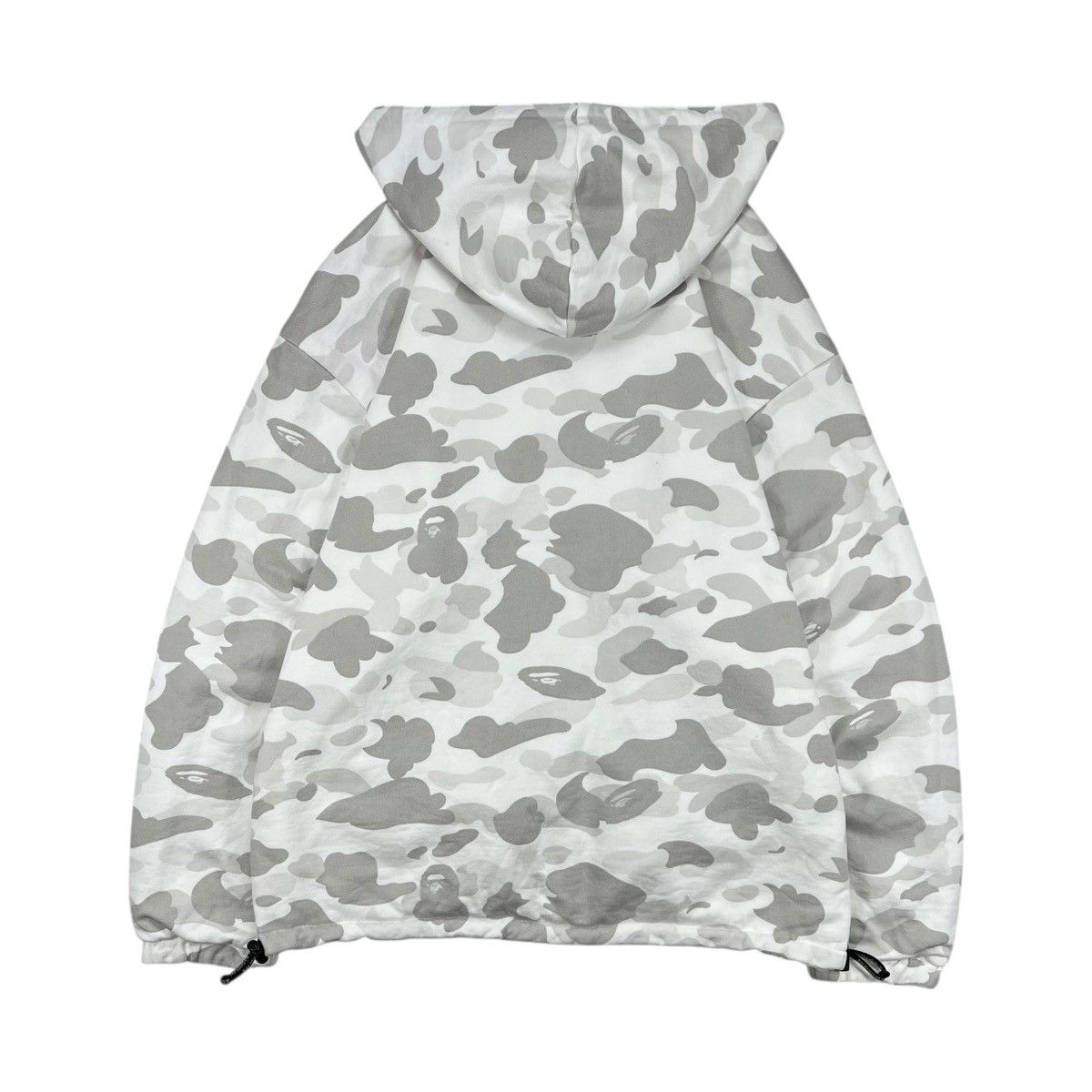 Bape BAPE WHITE CAMOUFLAGE 2 WAY HOODIE Size US M / EU 48-50 / 2 - 11 Thumbnail