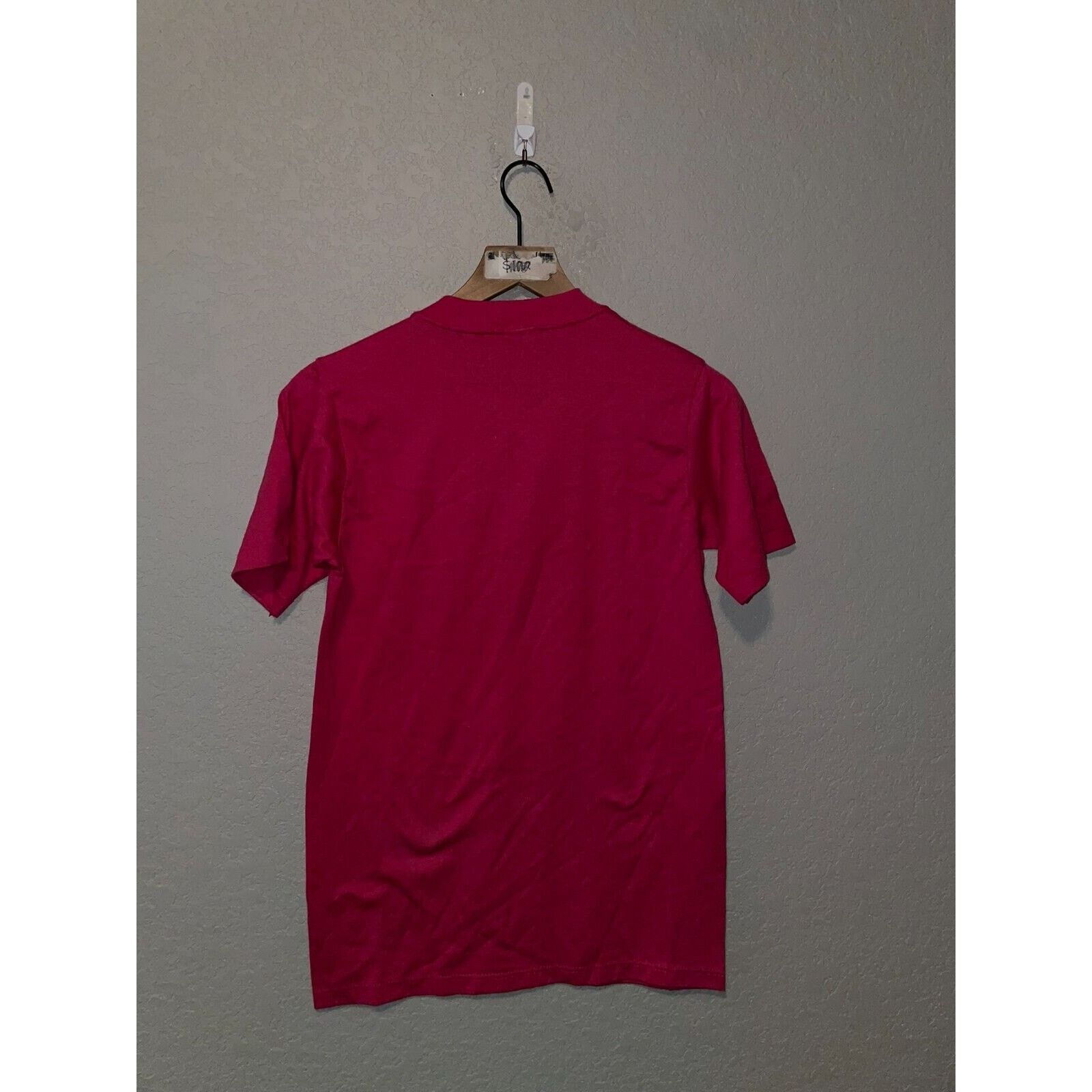 Jerzees Vintage Hospice Shirt A Special Kind Of Caring Pink 80s VTG Size US S / EU 44-46 / 1 - 8 Thumbnail