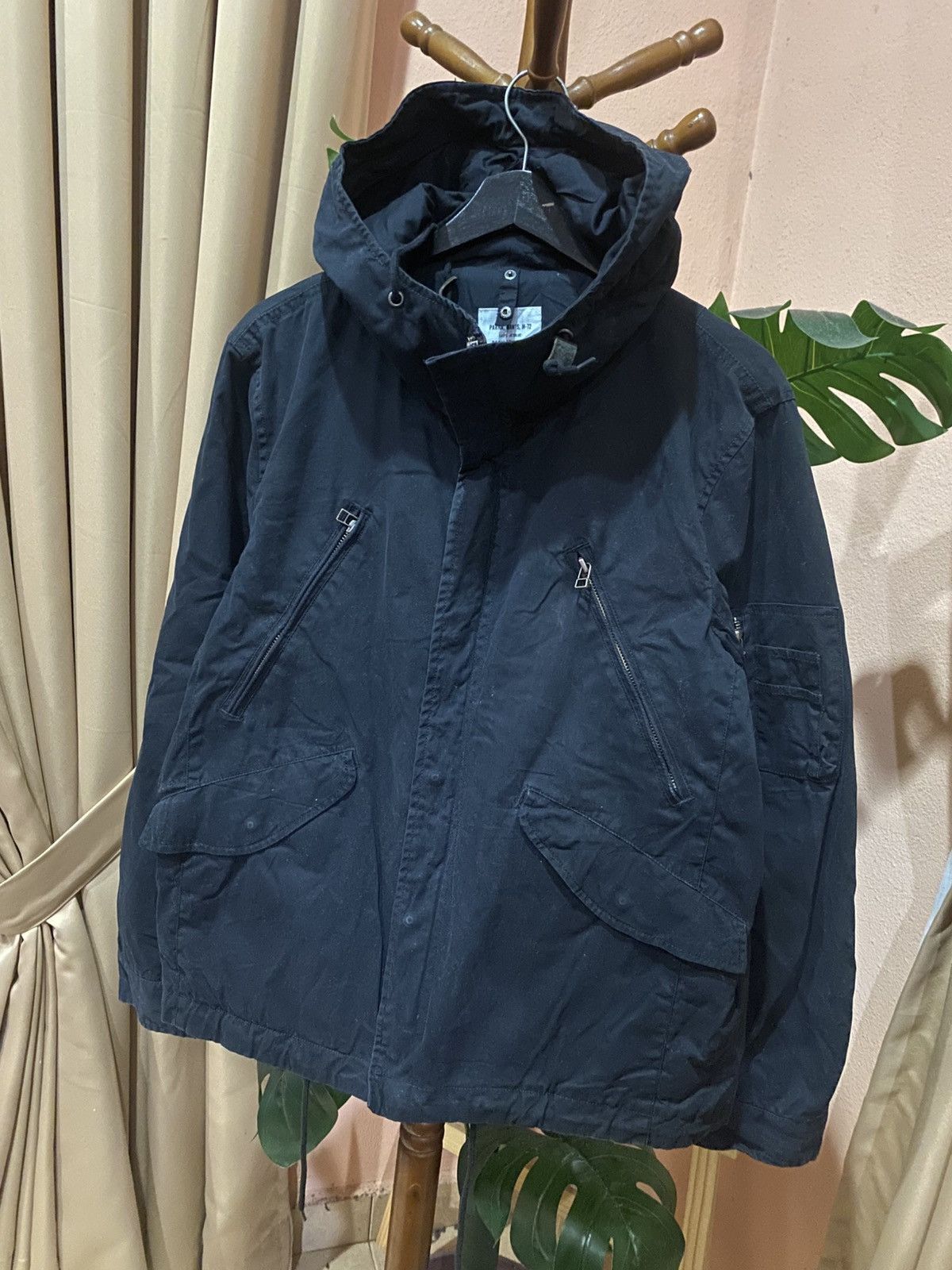Ships Jet Blue SHIPS JET BLUE M-72 Military Parka Black Large Men Tactical Size US M / EU 48-50 / 2 - 2 Thumbnail