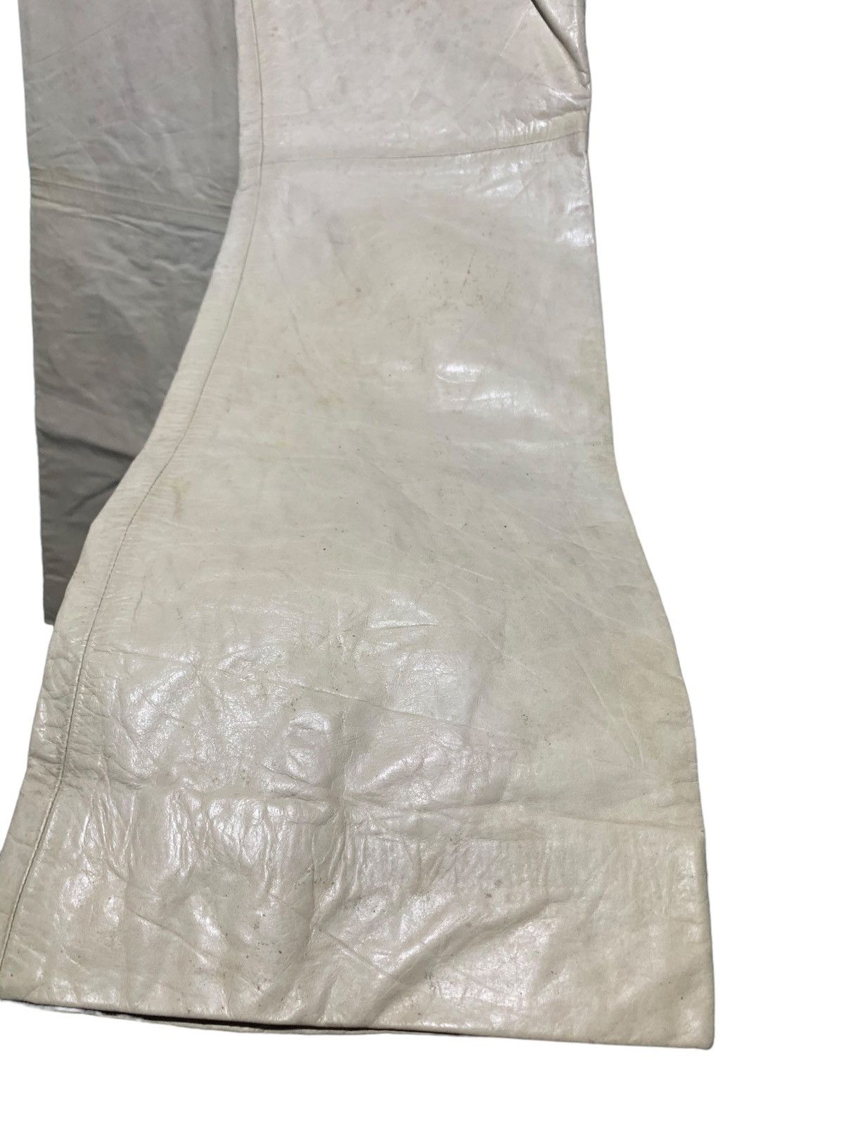 Vintage Vintage acetate flare leather pants made in canada Size US 32 / EU 48 - 10 Thumbnail