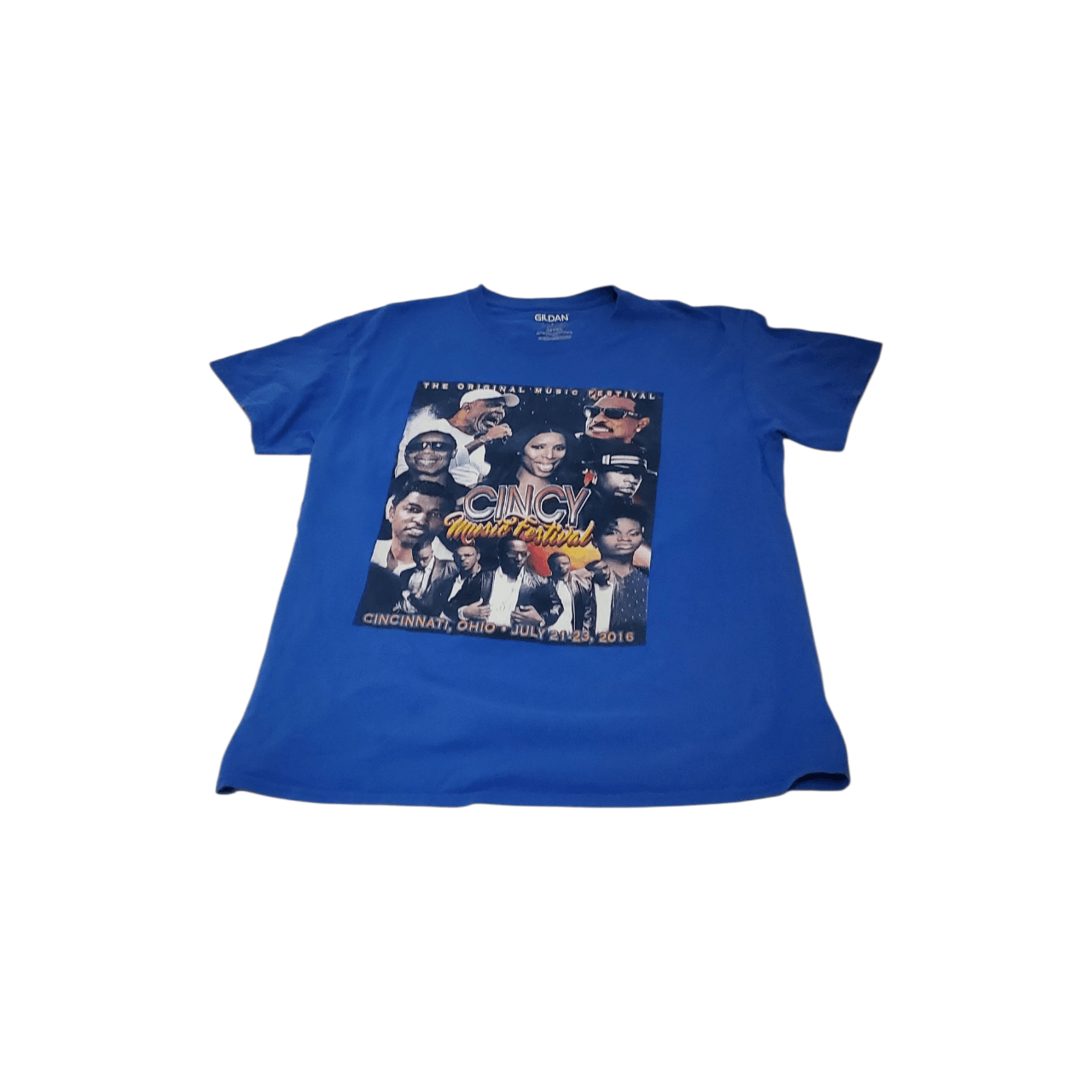 Vintage 2016 Cincy Music Festival Talib Kweli Fantasia T-Shirt Size US L / EU 52-54 / 3 - 1 Thumbnail