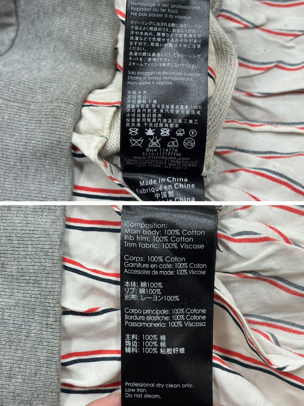 3.1 Phillip Lim Phillip Lim patchwork sweatshirt Size US M / EU 48-50 / 2 - 6 Thumbnail
