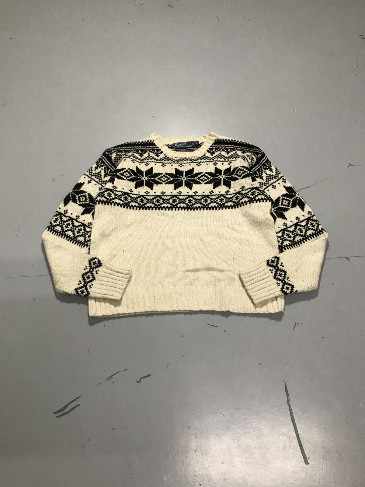 Polo Ralph Lauren Vintage polo Ralph Lauren knit sweater Size US S / EU 44-46 / 1 - 1 Thumbnail
