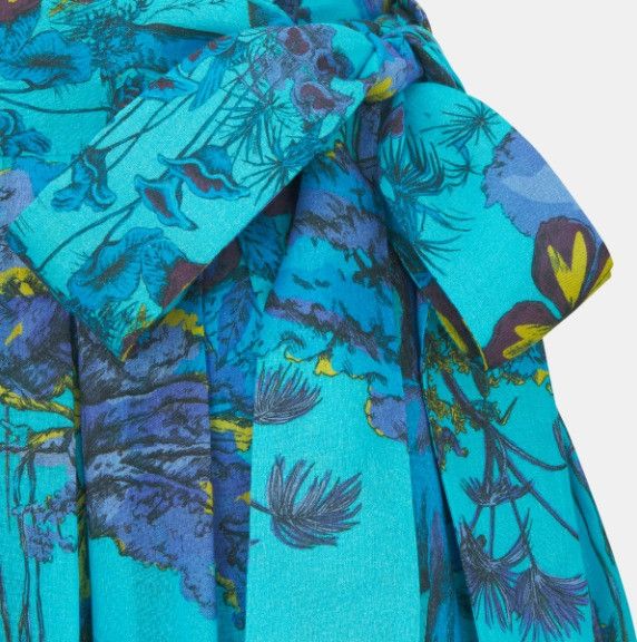Dior o1w1db10824 Mid-Length Pleated Skirt in Multicolor Size 30" / US 8 / IT 44 - 3 Thumbnail