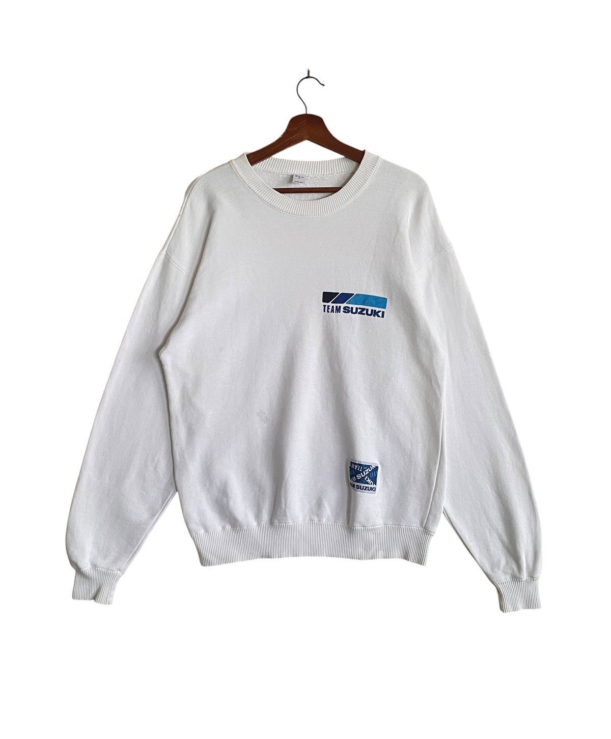 Vintage Vintage Brand Suzuki Sweatshirt 1990s Size US L / EU 52-54 / 3 - 2 Thumbnail
