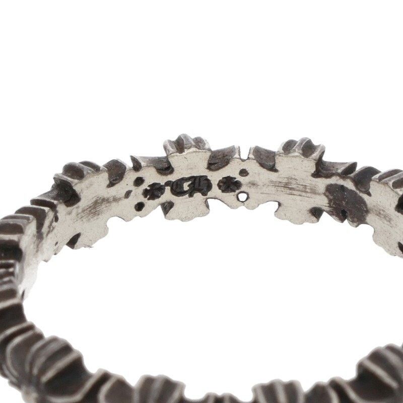 Chrome Hearts Chrome Hearts Tiny ECH Plus Band Silver Ring Size ONE SIZE - 3 Thumbnail