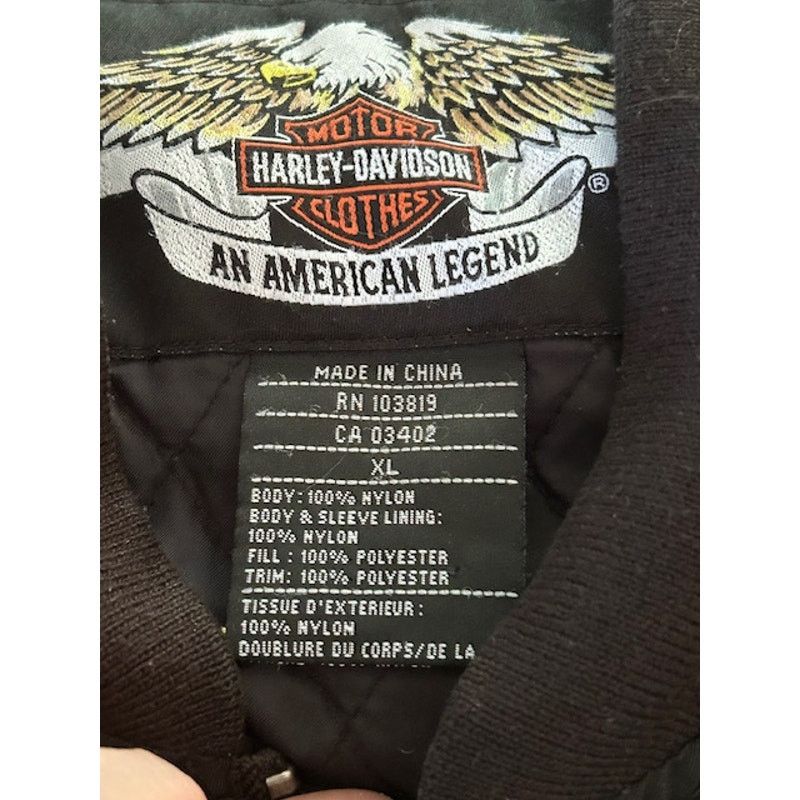 Harley Davidson Harley-Davidson Appalachian Dealer Bomber Jacket XL Size US XL / EU 56 / 4 - 8 Thumbnail