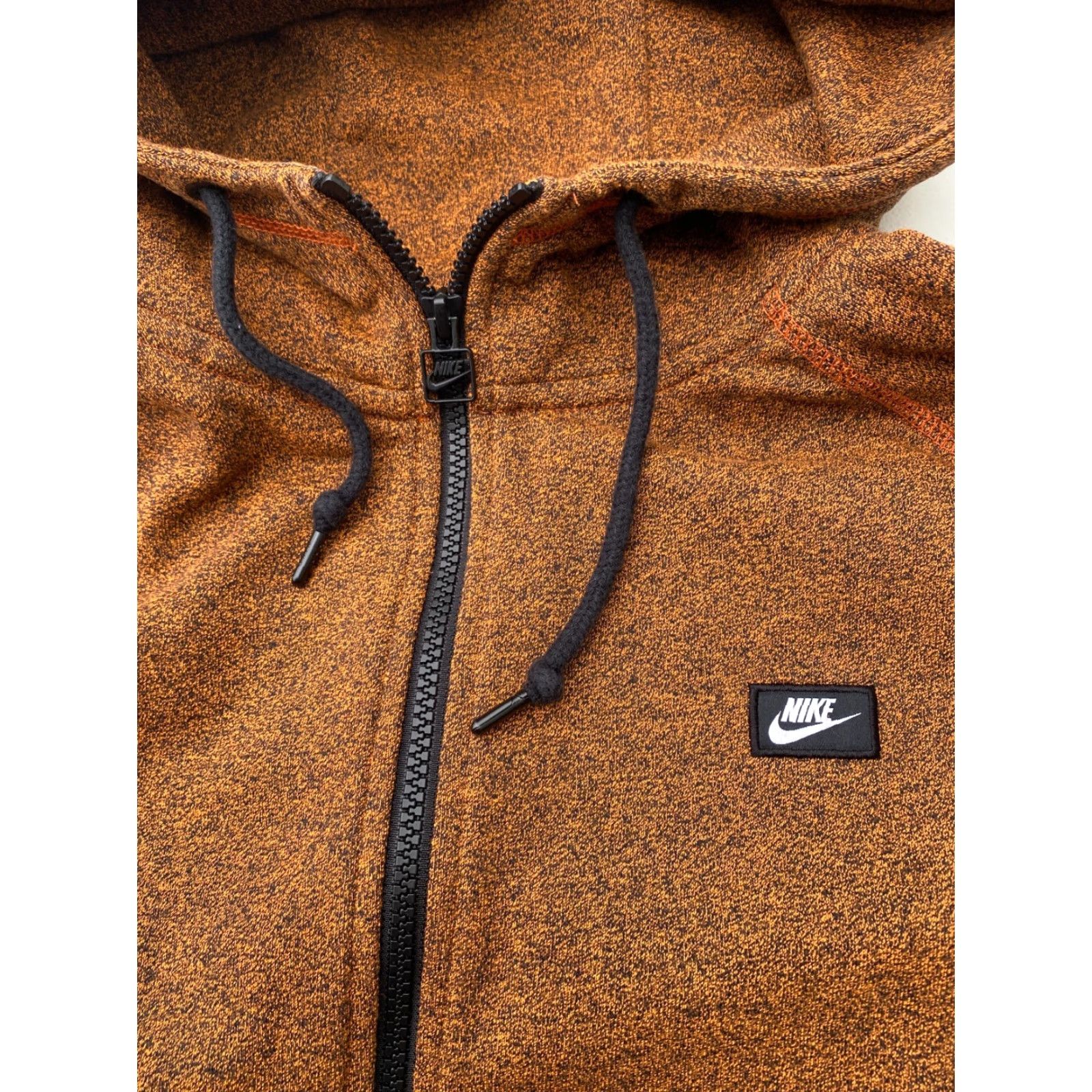 Nike Nike Men's Full Zip Hoodie Hooded Logo Vintage Sz M Orange Red Tag Size US M / EU 48-50 / 2 - 6 Thumbnail