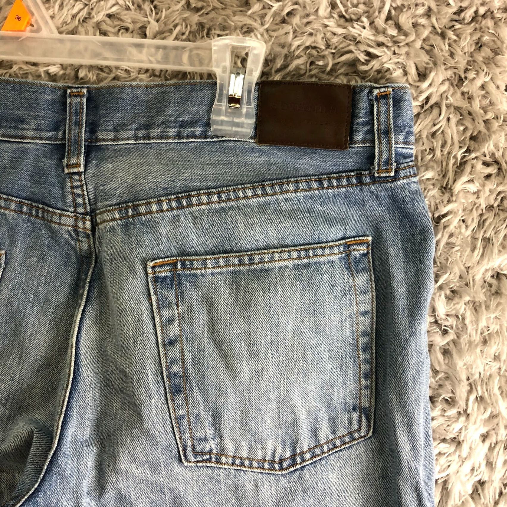 Vintage Sonoma Life+Style Jeans Mens 36x29 Relaxed Straight Mid Rise Medium Wash Blue Denim Size US 36 / EU 52 - 6 Thumbnail