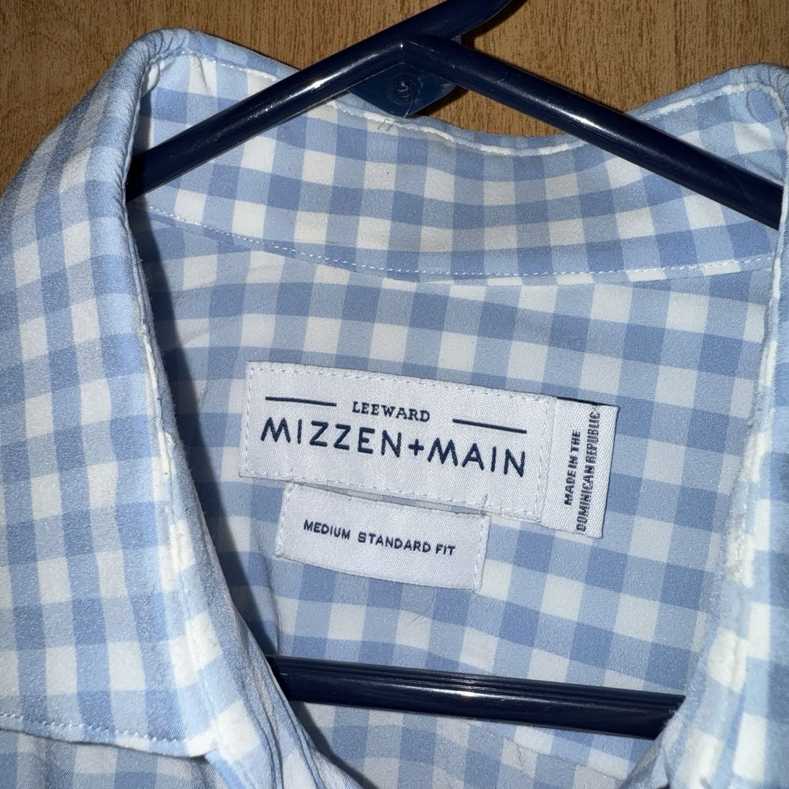 Mizzen+Main Leeward Mizzen & Main Medium Standard Fit Button Down Shirt Size US M / EU 48-50 / 2 - 2 Thumbnail