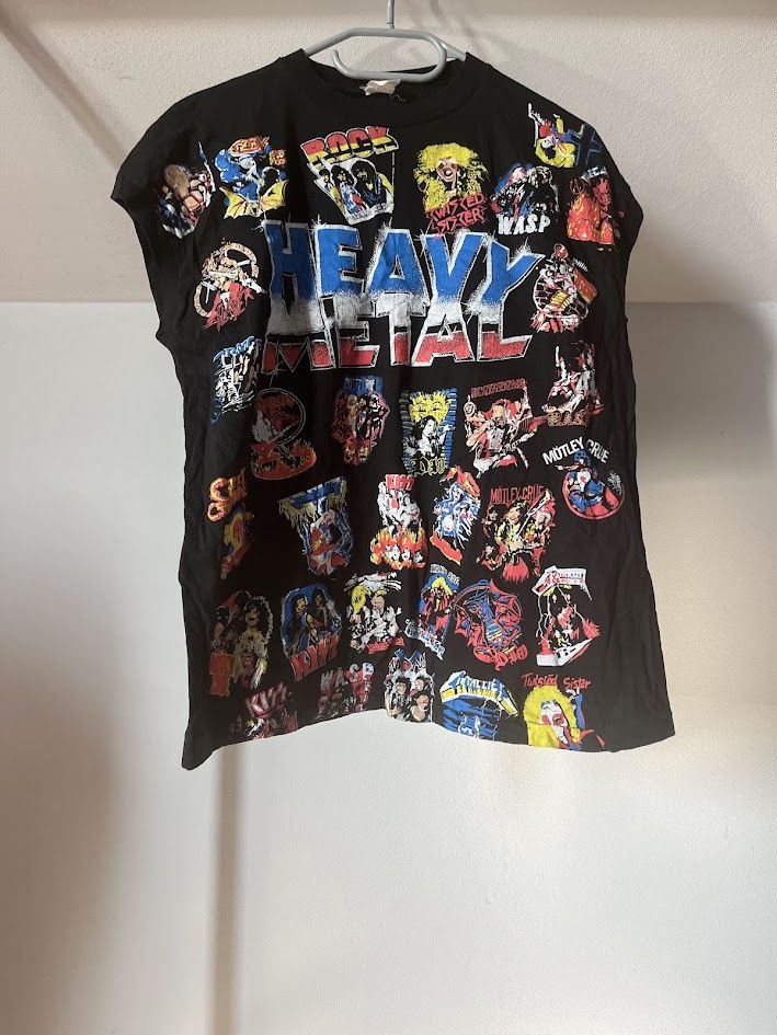 Band Tees × Vintage 80's Heavy Metal Size US L / EU 52-54 / 3 - 1 Thumbnail