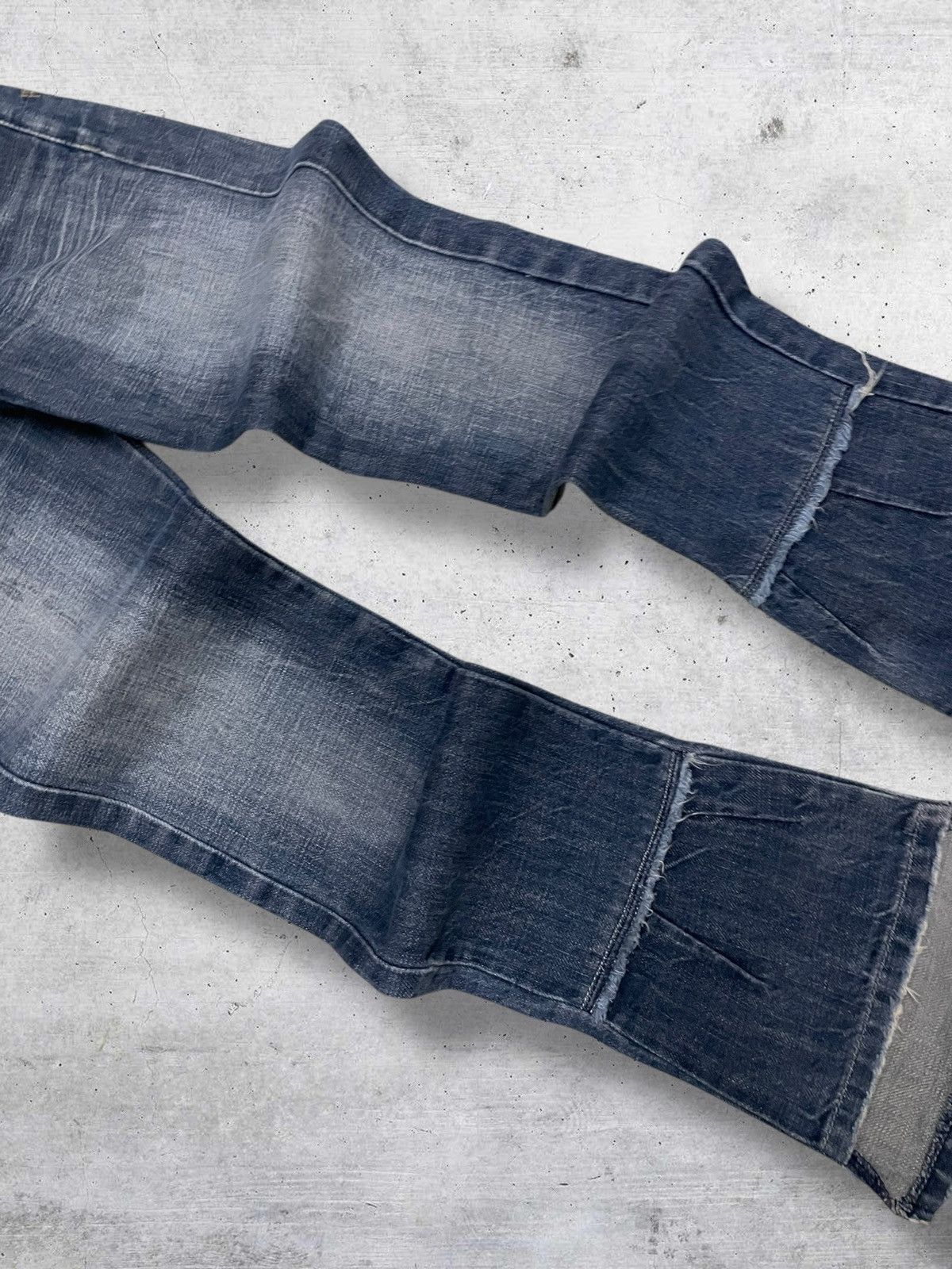 Marithe + Francois Girbaud VINTAGE MARITHE FRANCOIS GIRBAUD DESIGNER 90S FLARED DENIM Size US 26 / EU 42 - 6 Thumbnail