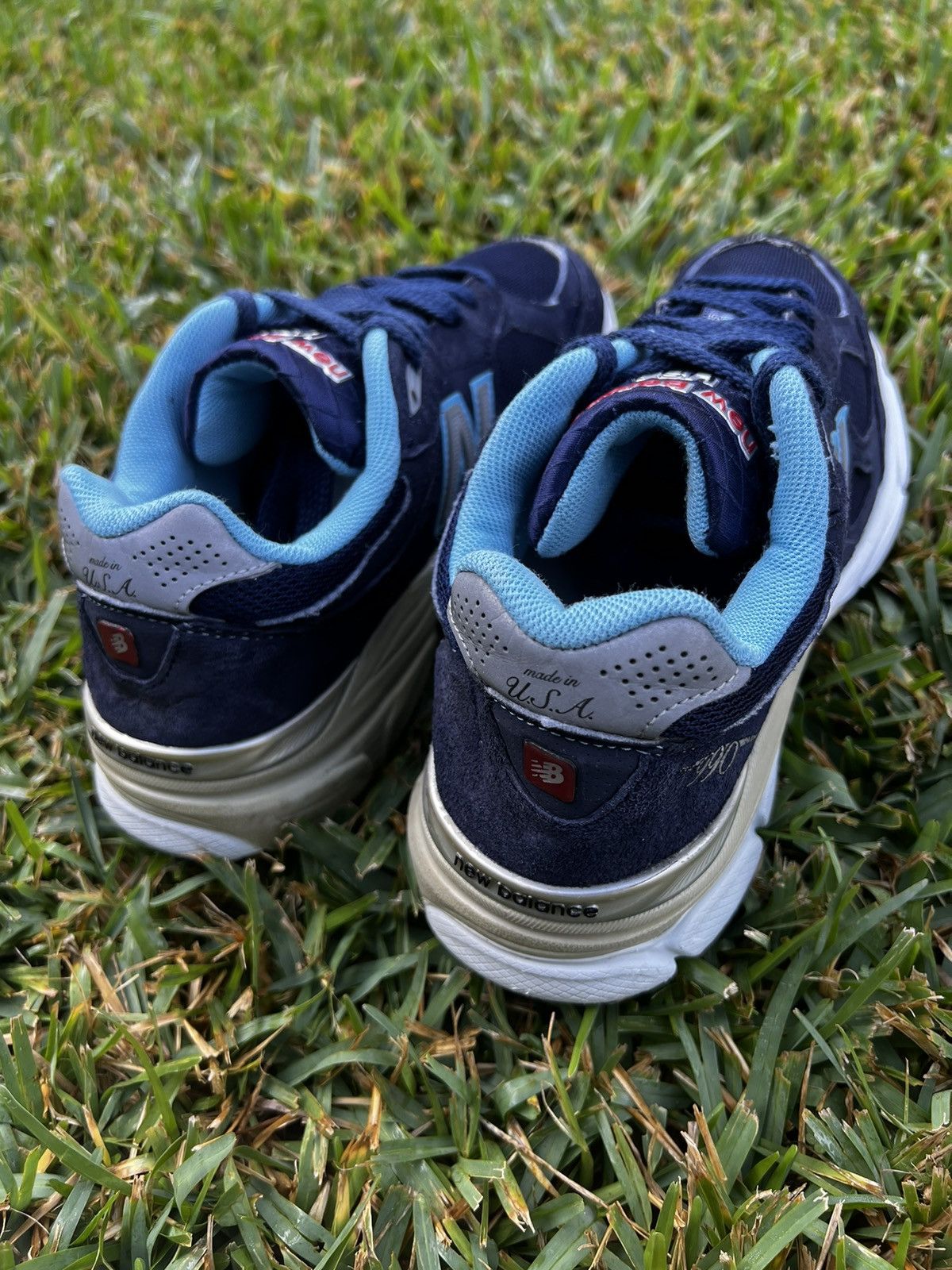 New Balance CLEAN New Balance 990v3 Made in USA size 8 Womens Navy Blue Size US 8 / IT 38 - 7 Thumbnail