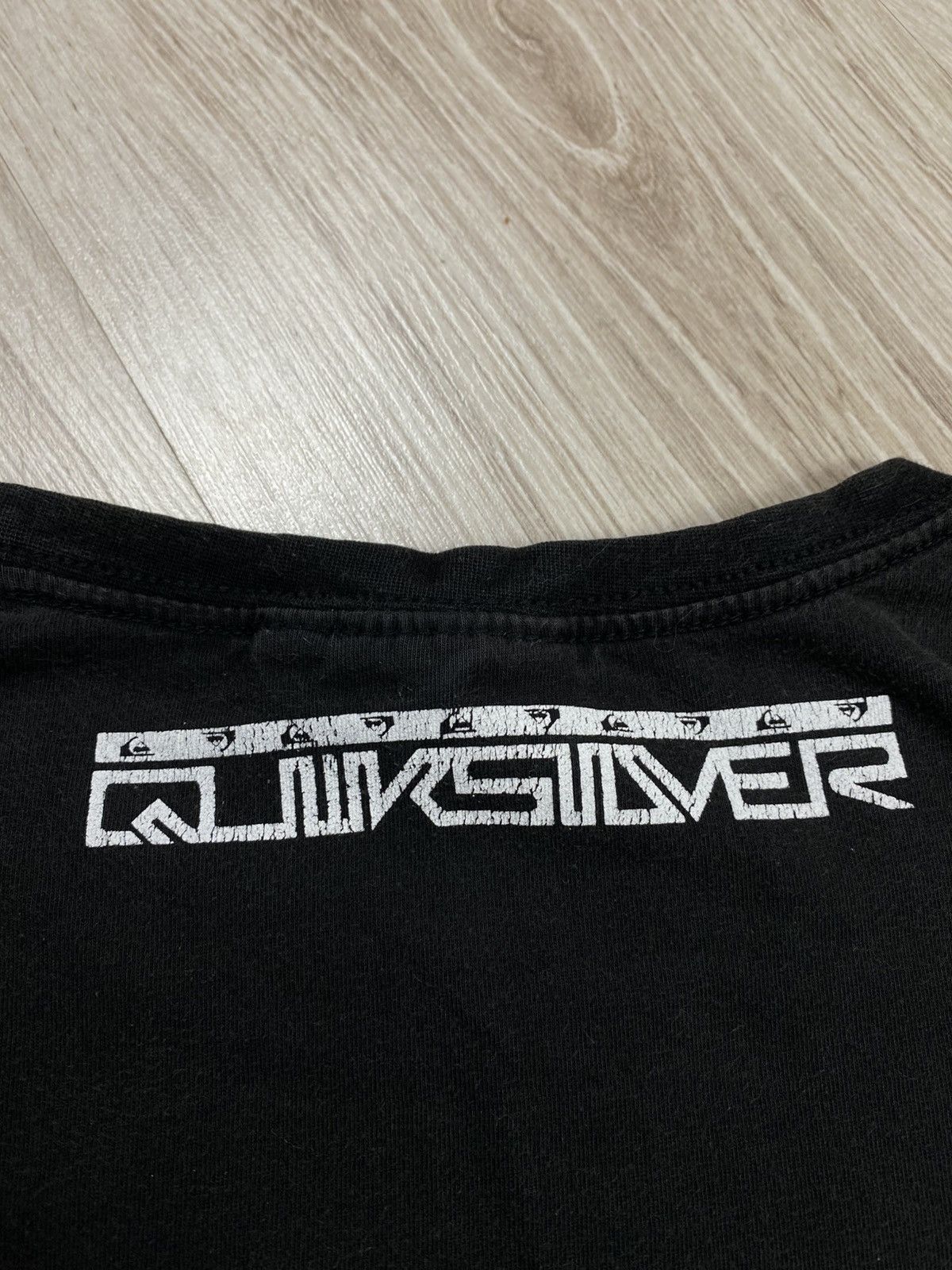 Affliction Vintage Quiksilver Affliction Style Surfing Black T-shirt XL Size US XL / EU 56 / 4 - 10 Thumbnail