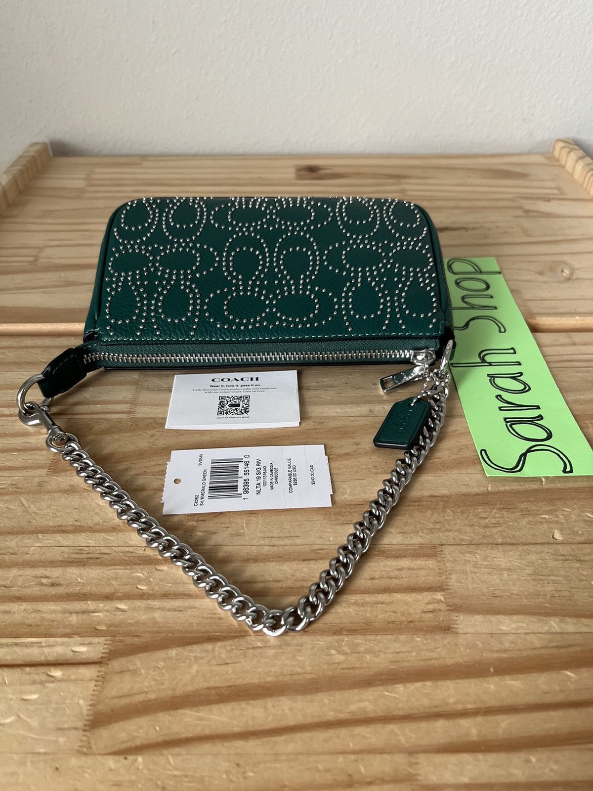 Coach Coach Nolita 19 With Signature Rivets Size ONE SIZE - 7 Thumbnail