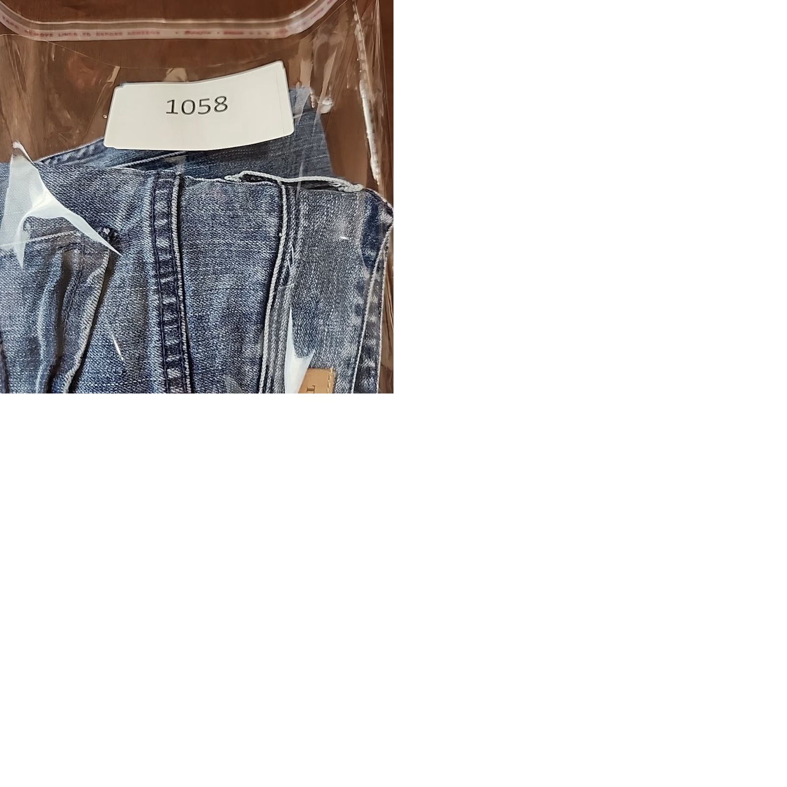 Denime VINTAGE Tribal DeNIME Jeans Womens 28/6 Camille Natural Waist Curvy Boot Leg Whisker Denim Blue 5-Pocket Stretch Regular 6 Womens Jeans Size 28" / US 6 / IT 42 - 10 Thumbnail