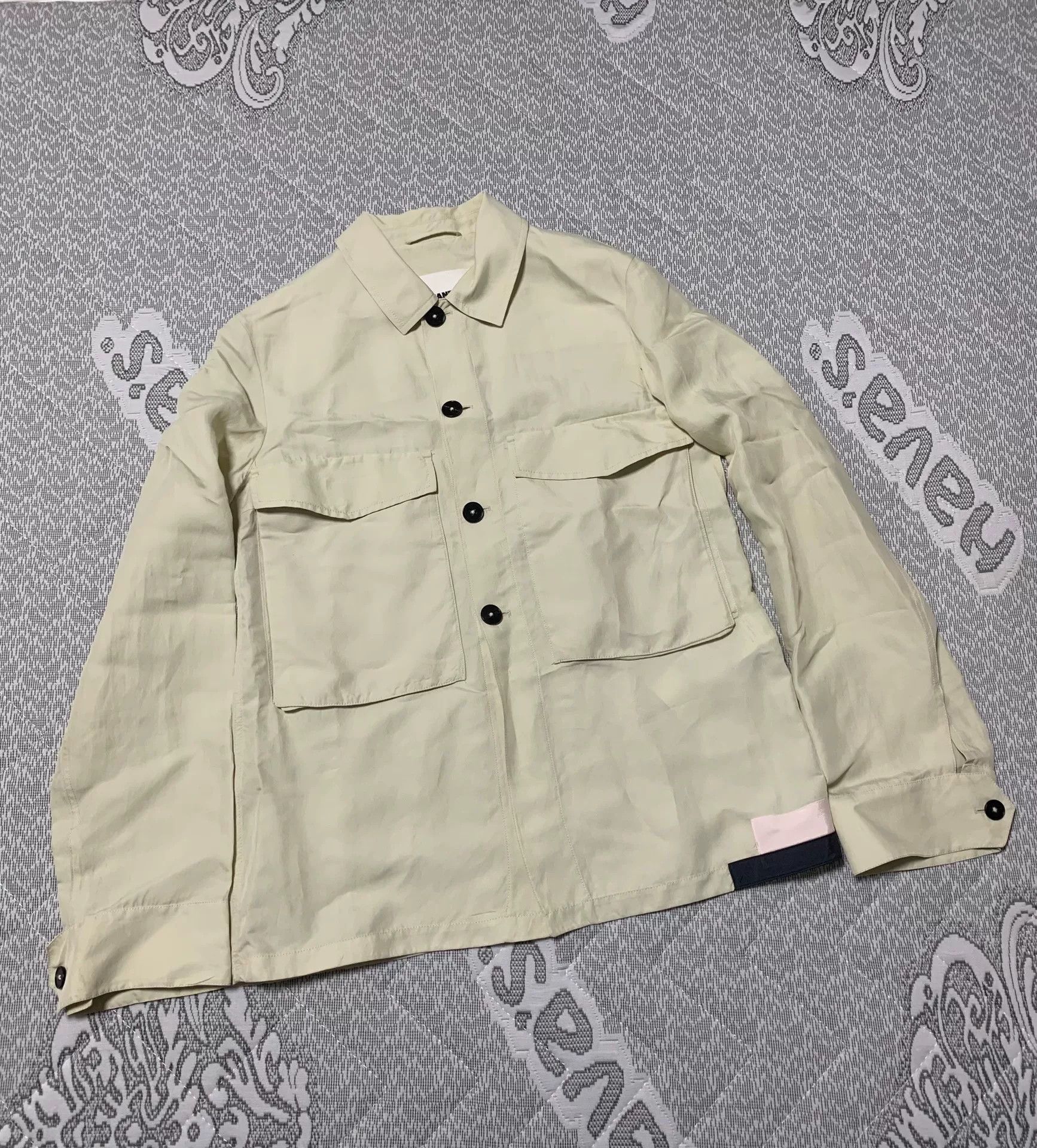 Jil Sander Jil Sander Silk Blend Shirt Size XS / US 0-2 / IT 36-38 - 1 Thumbnail