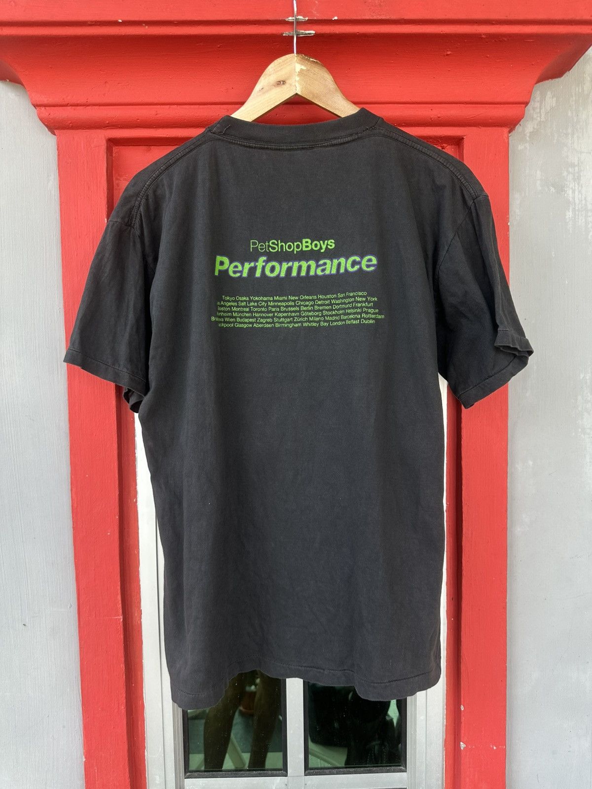 Band Tees Vintage 90s Pet Shop Boys Performance Tour Band Tee Size US L / EU 52-54 / 3 - 2 Thumbnail