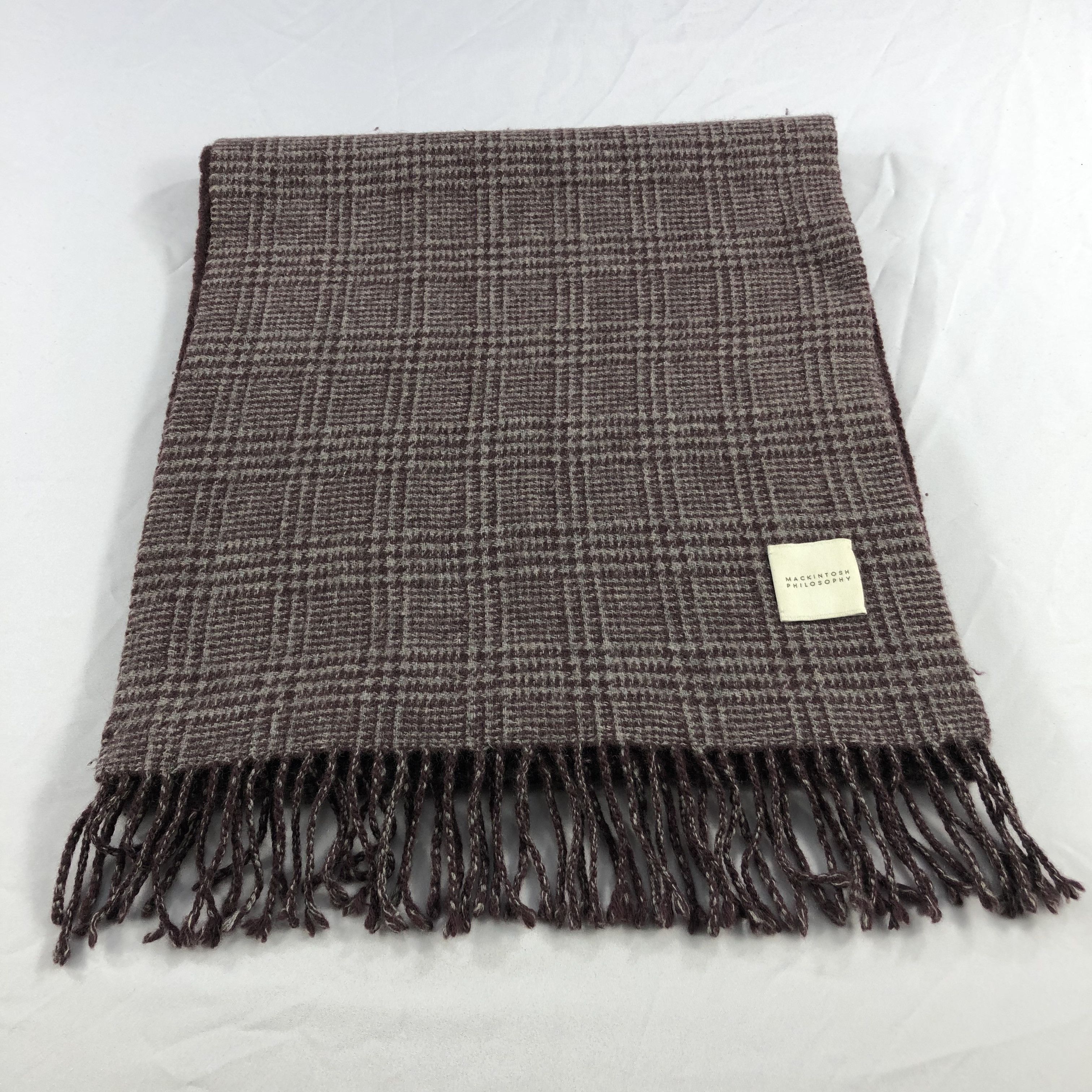 Mackintosh Mackintosh Philosophy Wool Scarf Muffler V1001 Size ONE SIZE - 2 Thumbnail