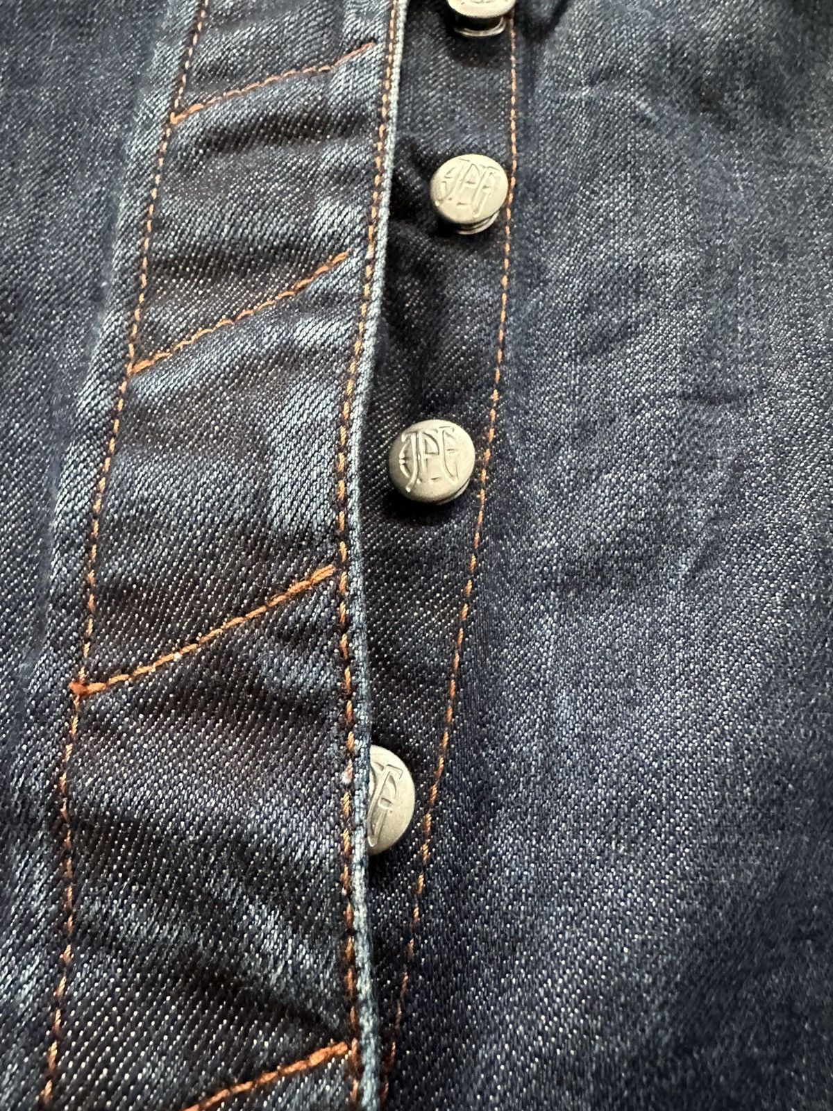 Jean Paul Gaultier JPG high waisted bondage jeans Size 24" / US 00 / IT 34 - 6 Thumbnail