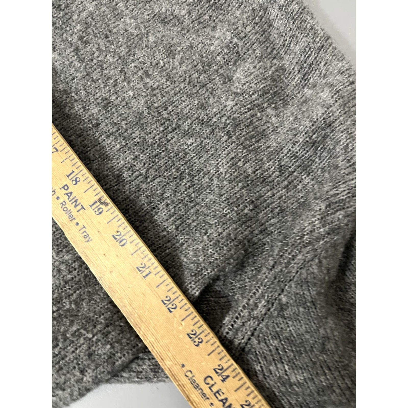 Zara ZARA Sweater Adult Small Gray Knit Crew Neck Pullover Acrylic Blend Check Pattern Womens Size S / US 4 / IT 40 - 5 Thumbnail