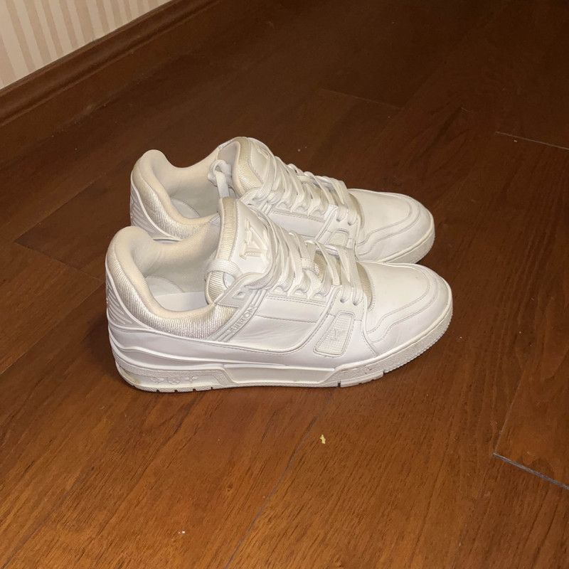 Louis Vuitton Louis Vuitton Trainer Sneakers in White -2508 Size US 8 / EU 41 - 6 Thumbnail