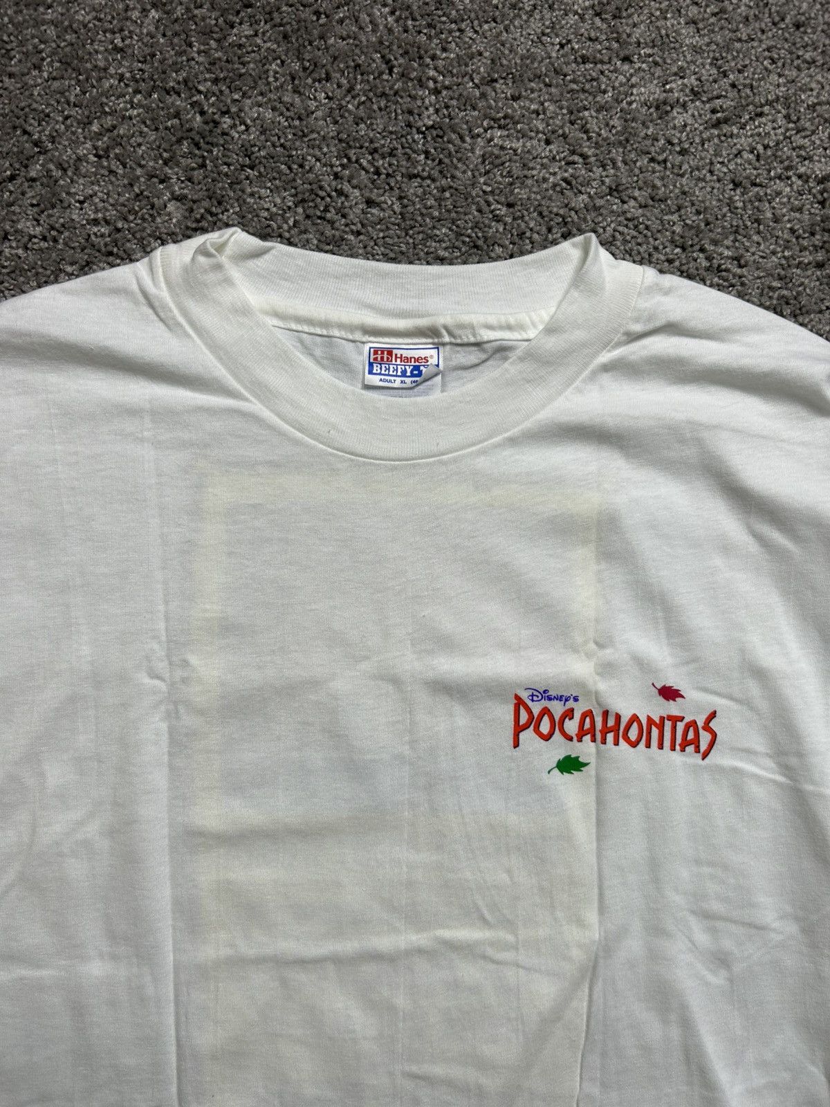 Vintage Vintage 90s Disney Pocahontas Movie Promo Tee Single Stitch Size US XL / EU 56 / 4 - 5 Thumbnail