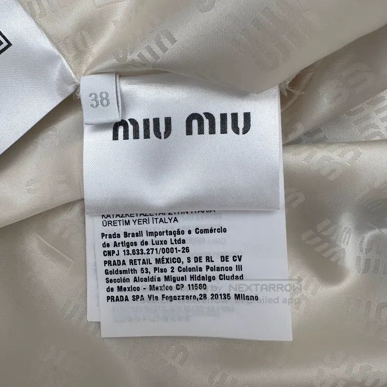 Miu Miu Miu Miu 38 Full logo hooded dress Size M / US 6-8 / IT 42-44 - 5 Thumbnail