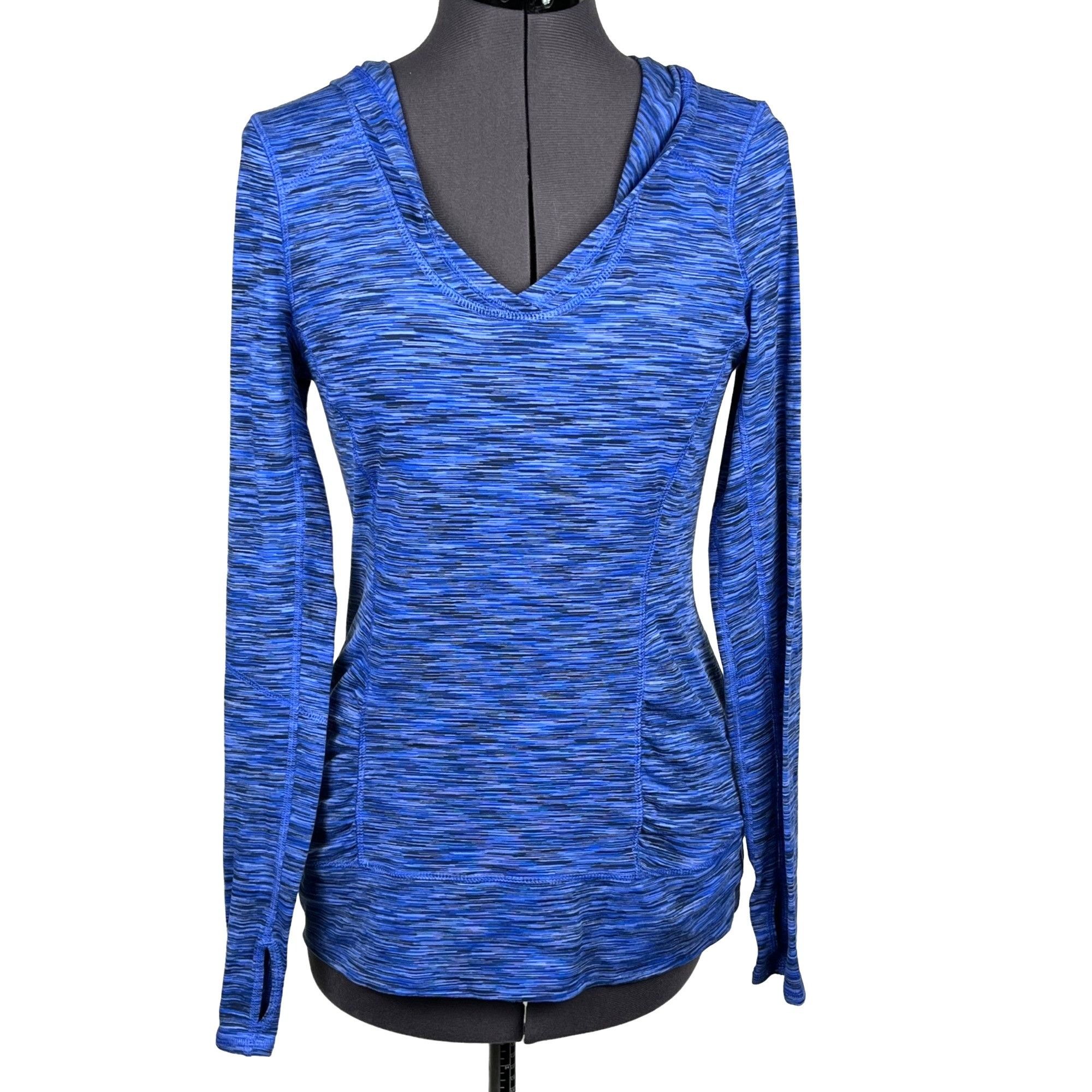 Other Kirkland Women's Athletic Top Pullover Lightweight Hoodie V- Size S / US 4 / IT 40 - 1 Thumbnail