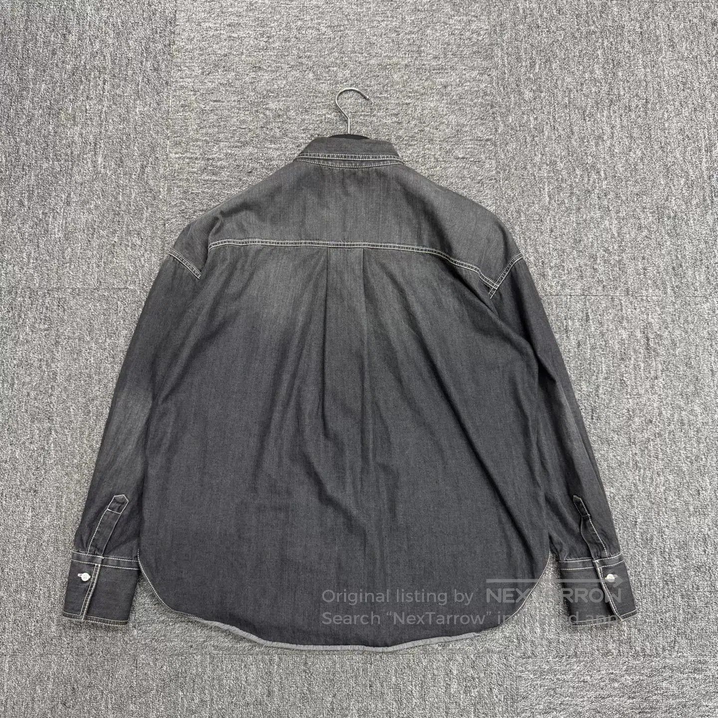 Brunello Cucinelli Brunello Cucinelli FW21 Washed Denim Shirt. Size US M / EU 48-50 / 2 - 5 Thumbnail