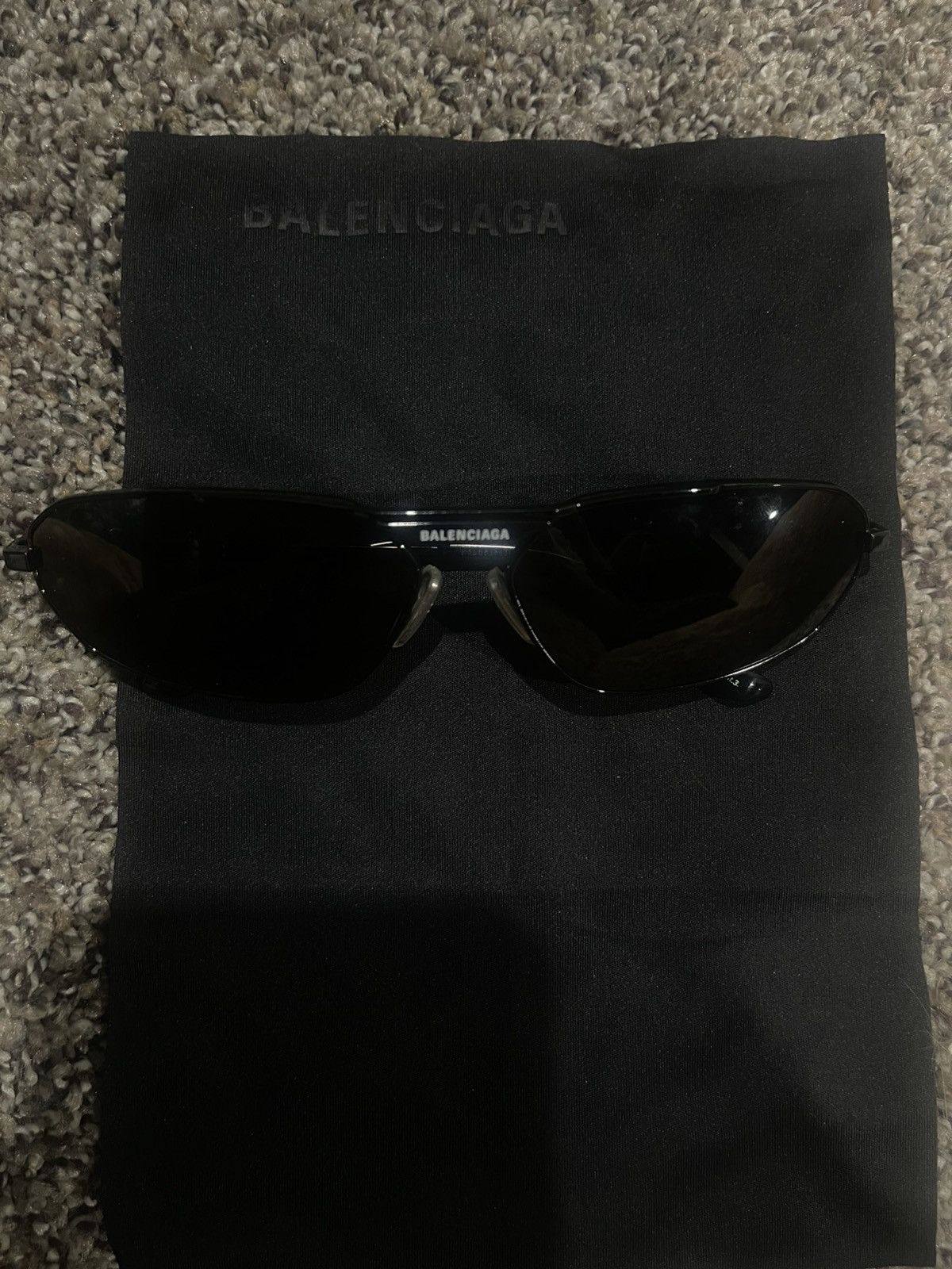 Balenciaga Balenciaga Sunglasses with case & duster (bb0245s) Size 38 - 2 Thumbnail