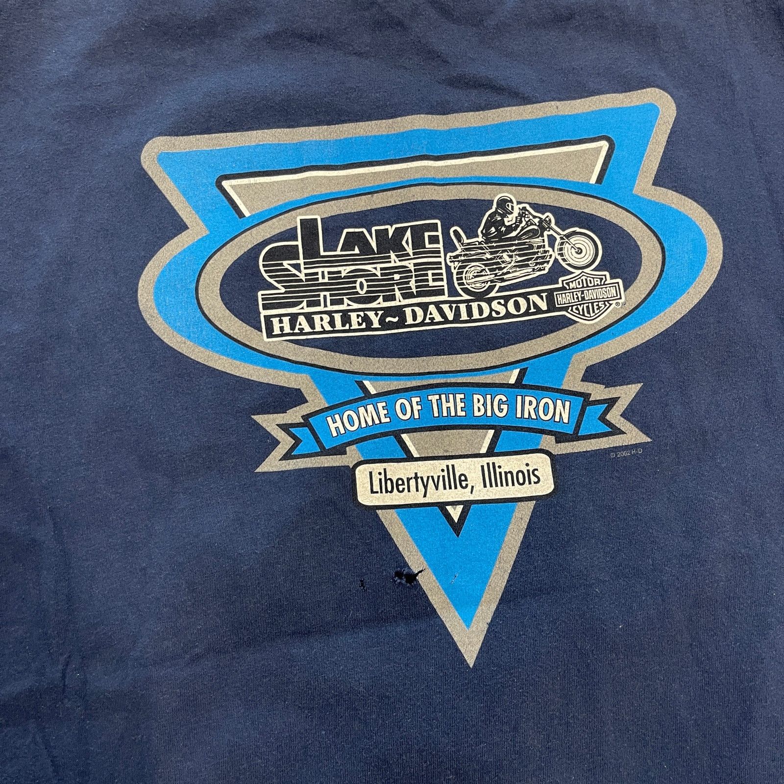 Harley Davidson 2002 Harley Davidson Survivor Bear Illinois Tee T Shirt 2XL Size US XXL / EU 58 / 5 - 9 Thumbnail