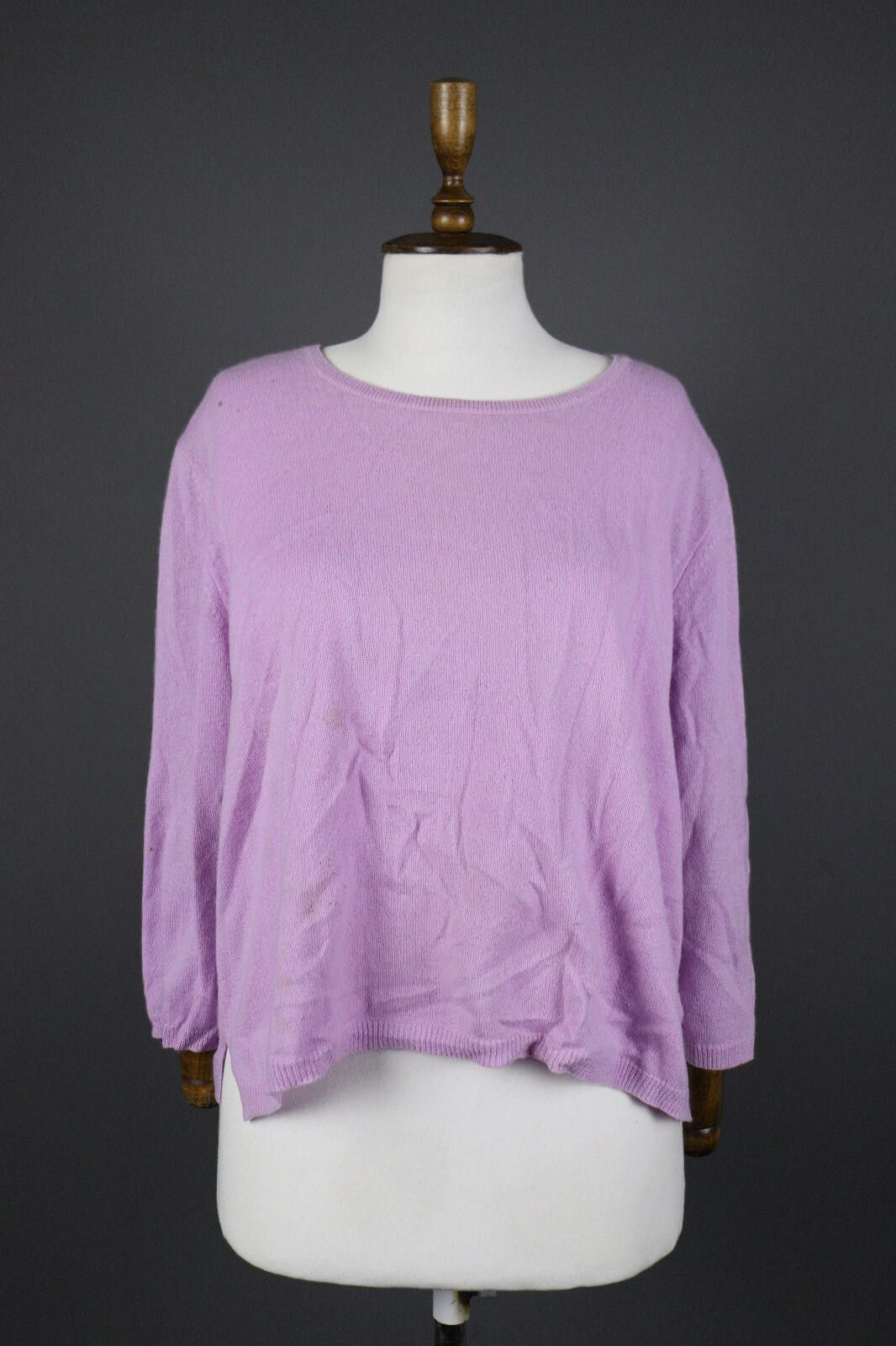 Designer Princess Goes Hollywood Pink Cashmere Knit Sweater Size 40 Size M / US 6-8 / IT 42-44 - 1 Thumbnail